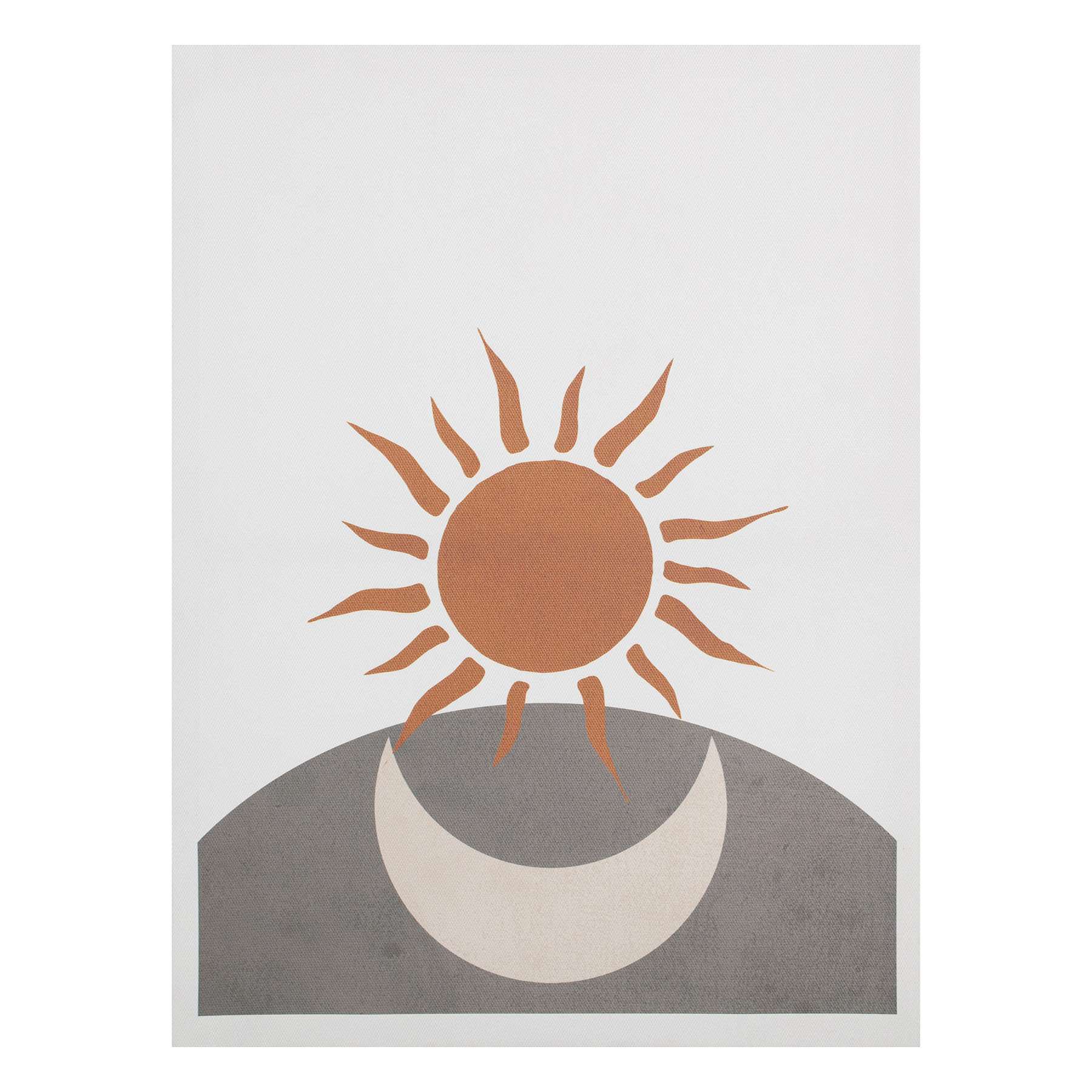 Sun & Moon Canvas Wall Art, 12x16