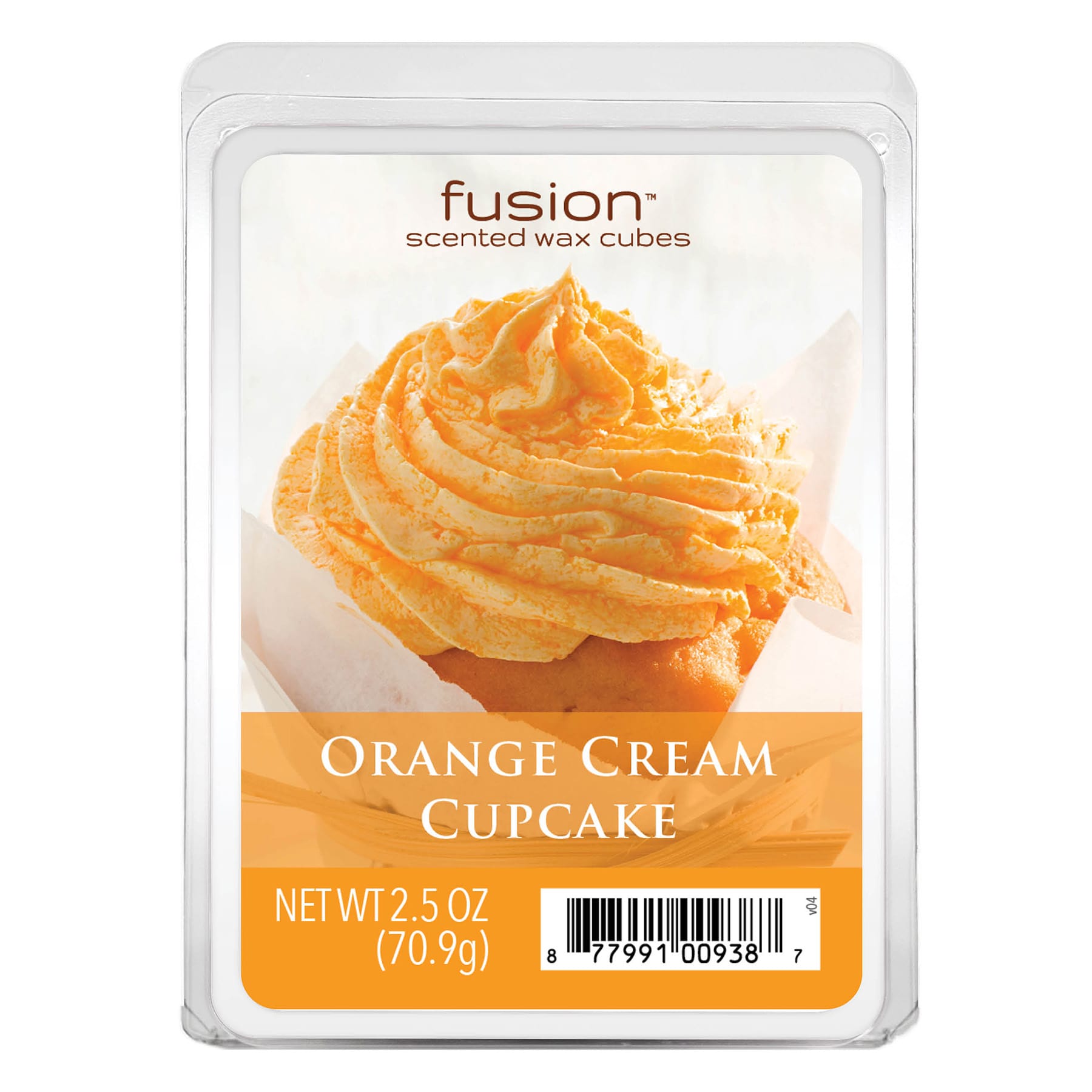 Orange Cream Cupcake Scented Wax Melts, 2.5oz