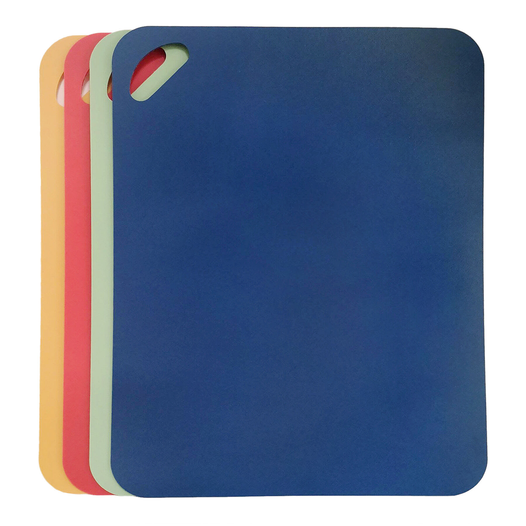 4-Piece Multicolor Non-Slip Mat, 7.5x11.4