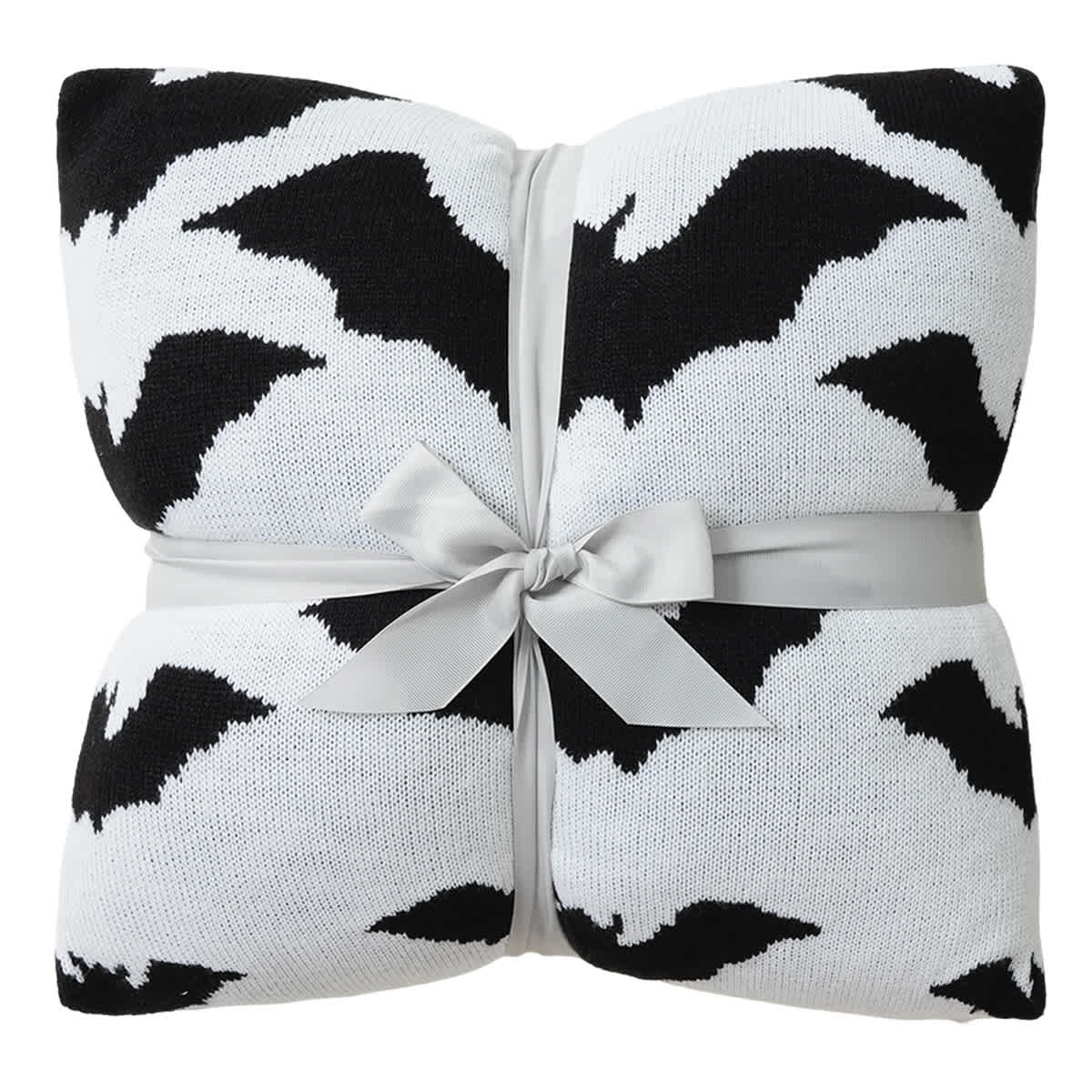 2-Pack Knit Bat Throw Pillow, 18"