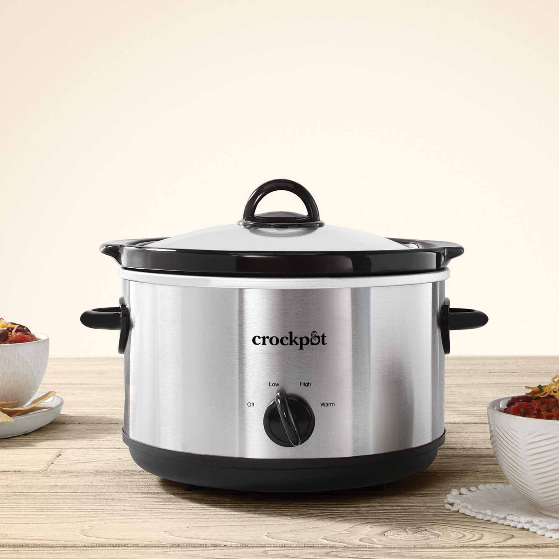 Crock Pot Manual Slow Cooker, 4.5qt