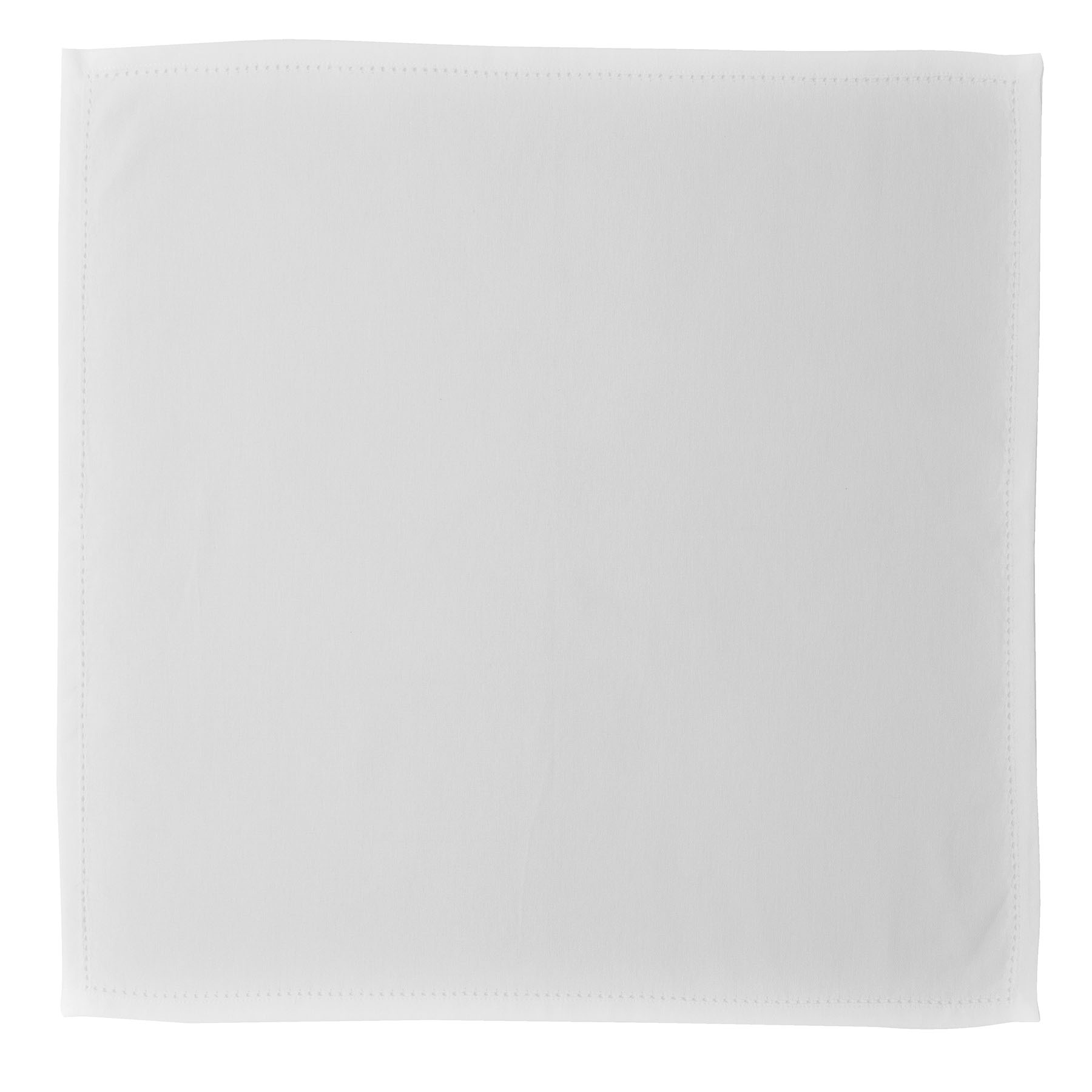 Set of 8 White Cloth Napkins