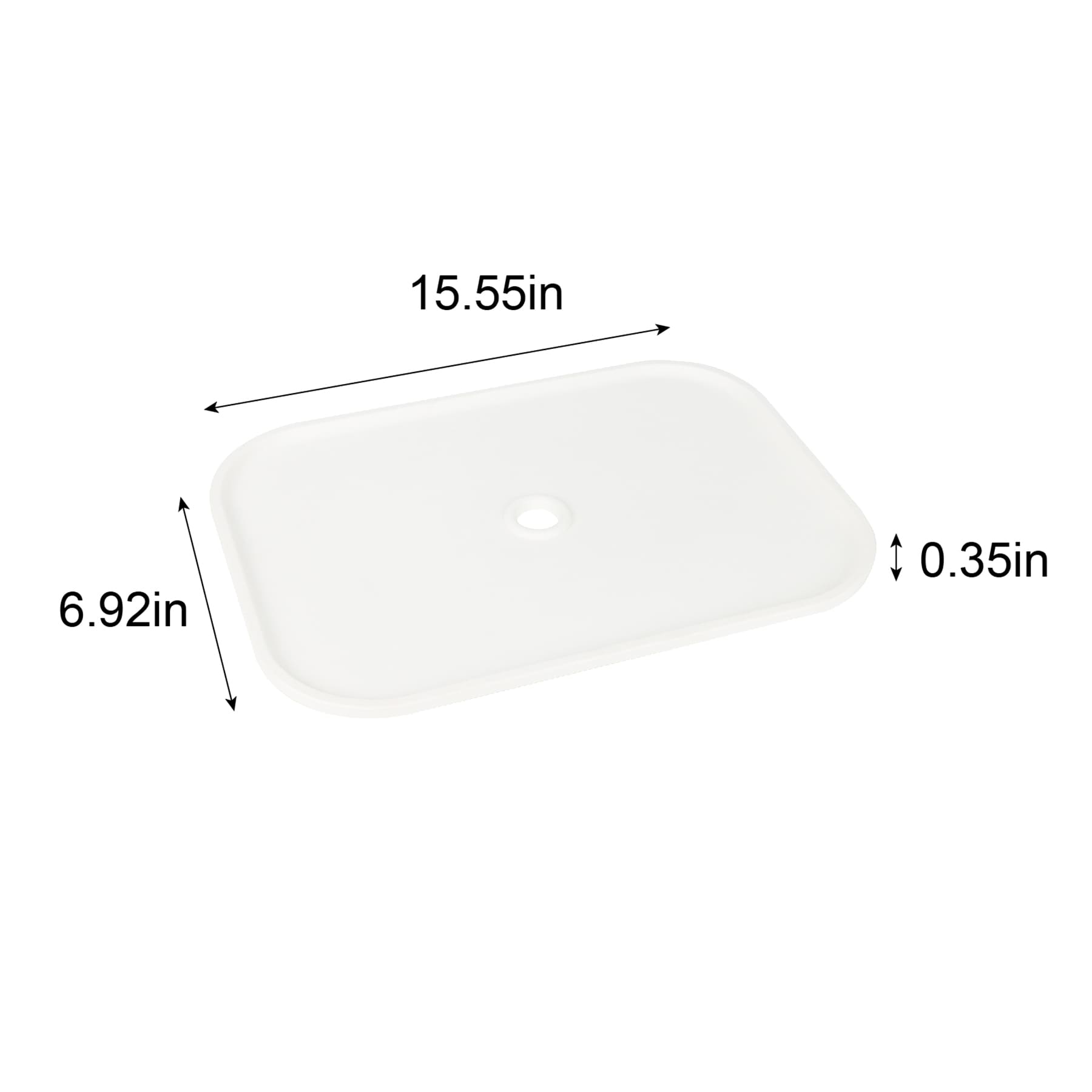Plastic Lid Of Container White