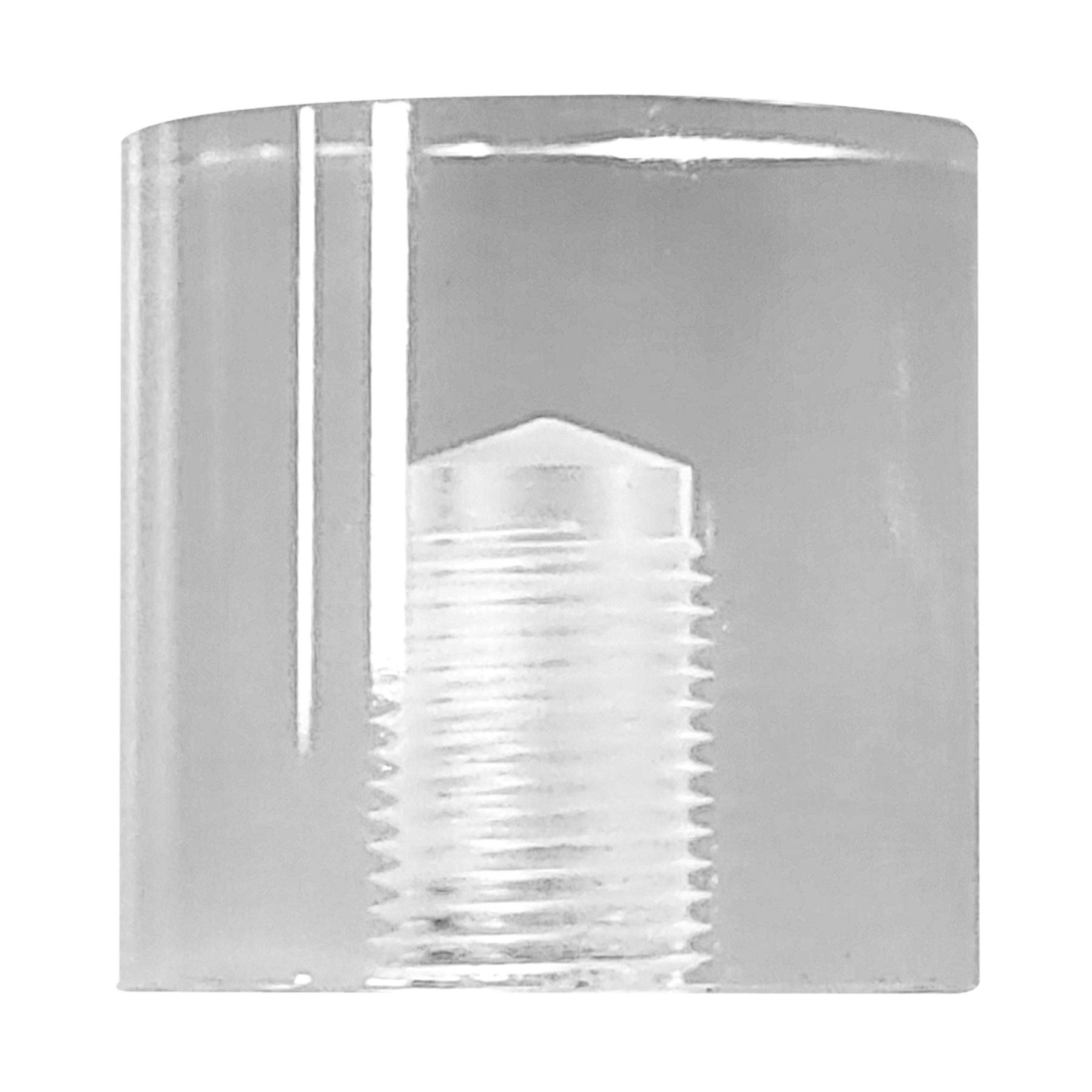 Clear Acrylic Cylinder Lamp Finial