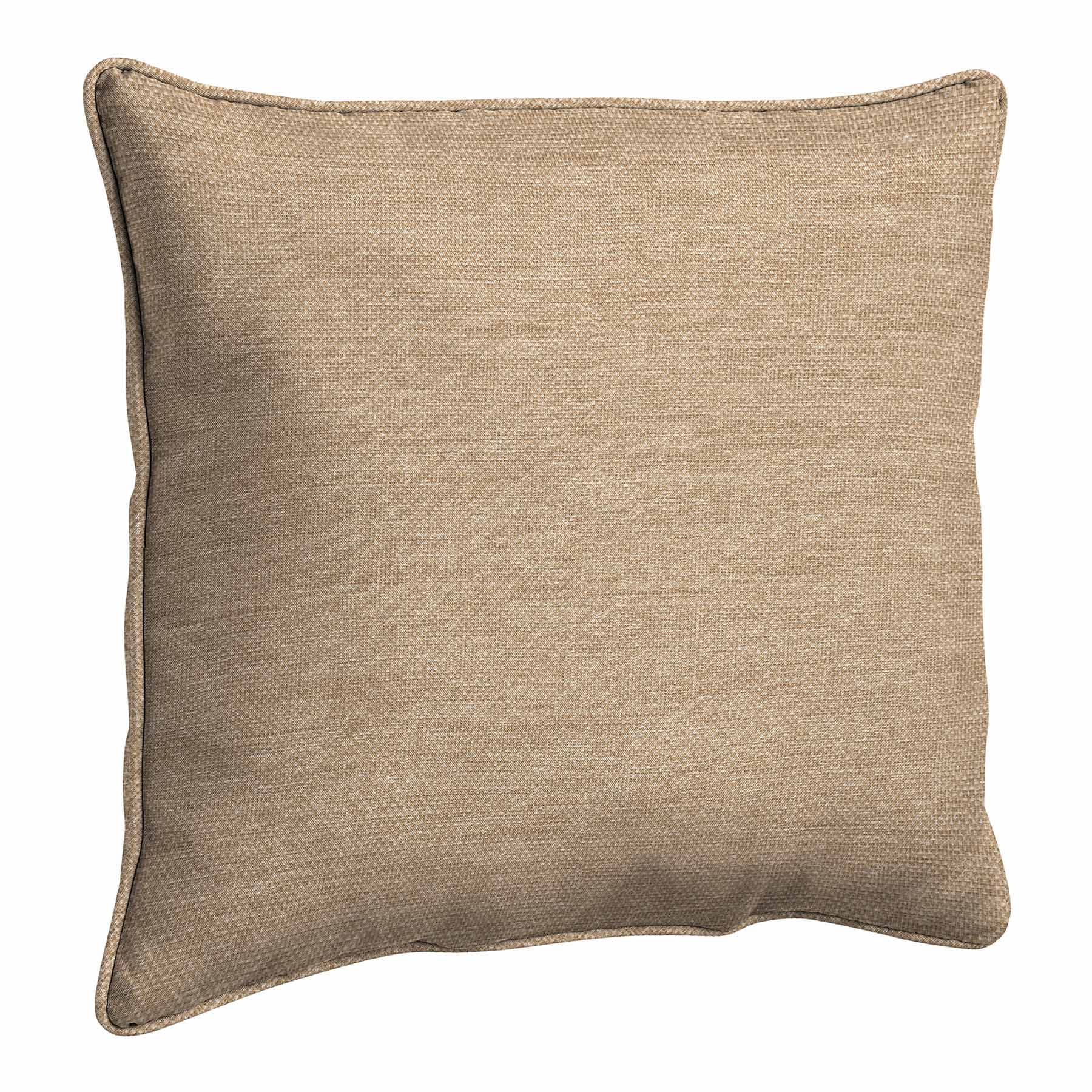 Neutral Tempo Grain Premium Outdoor Corded Back Cushion