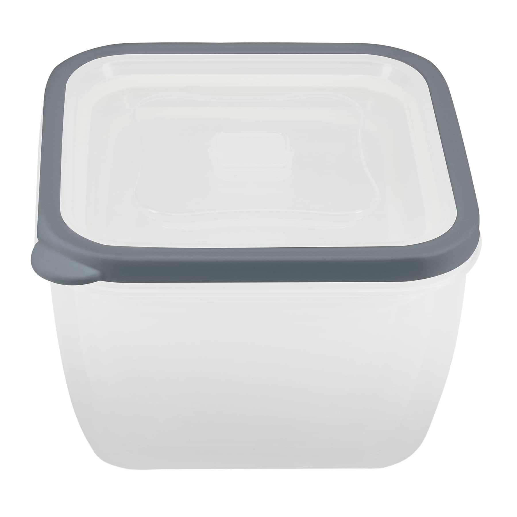 3-Piece Square Plastic Food Storage Set with Vent Lid