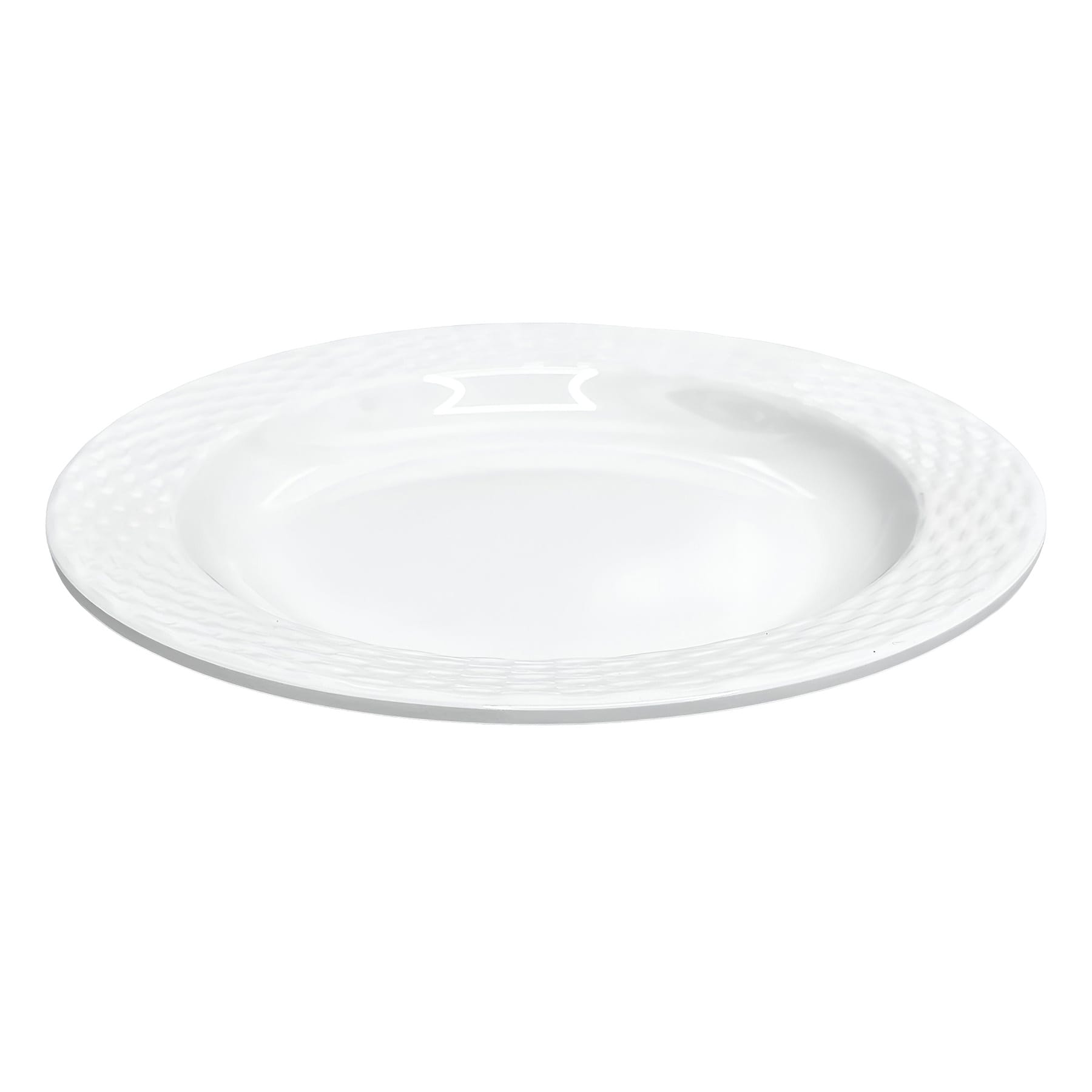 Topaz White Salad Plate, 7.5"