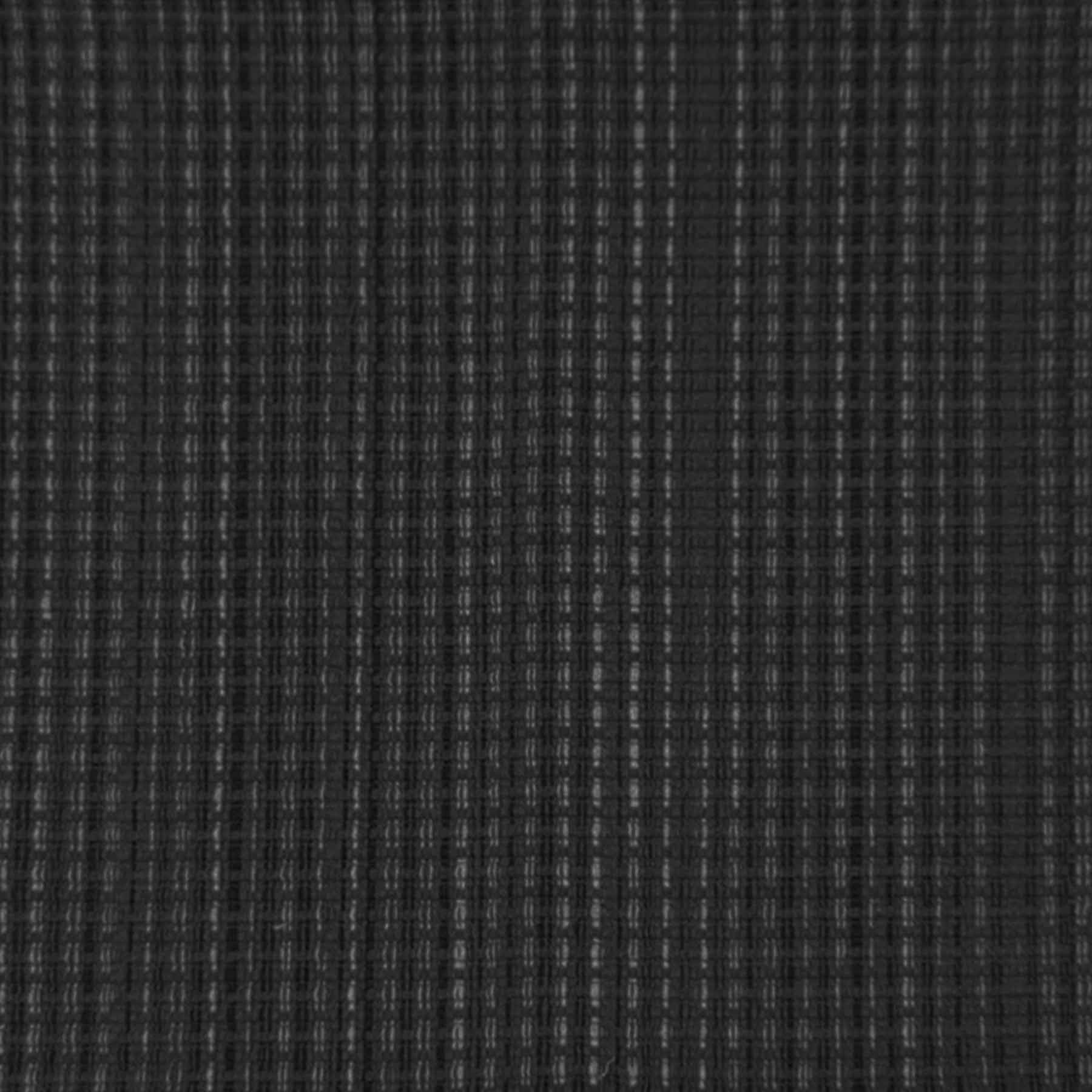 Set of 4 Black Ribbed Woven Placemats, 13x18