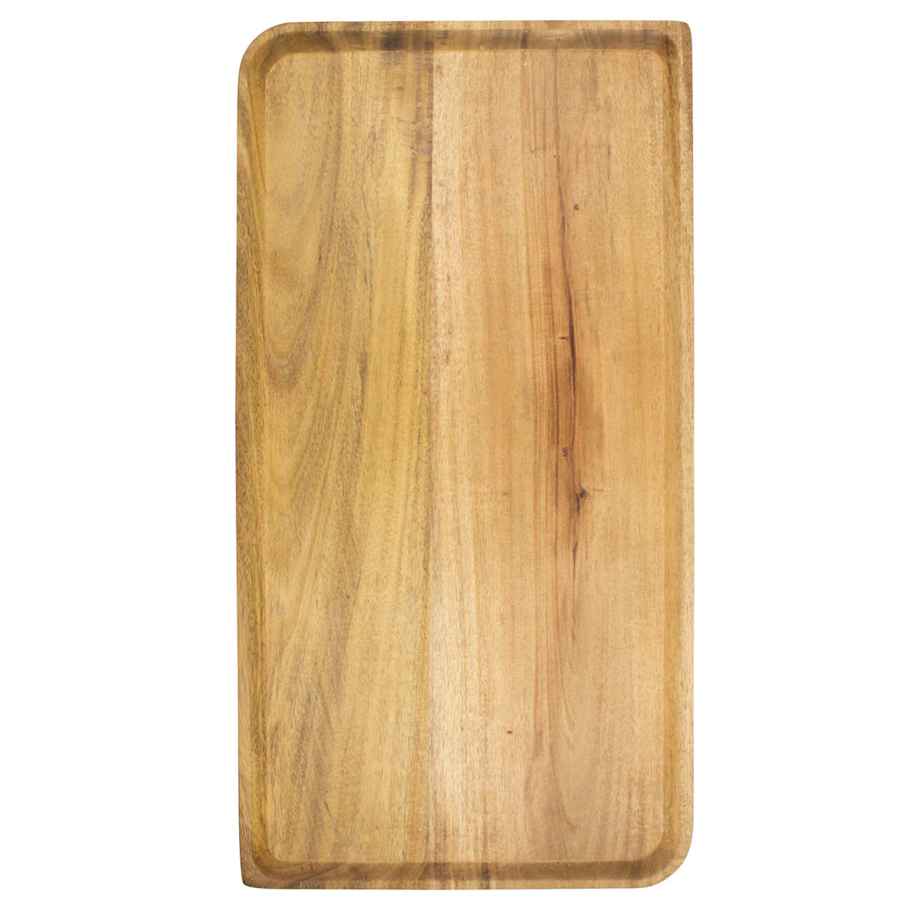 Acacia Wood Rectangle Serving Tray, Large