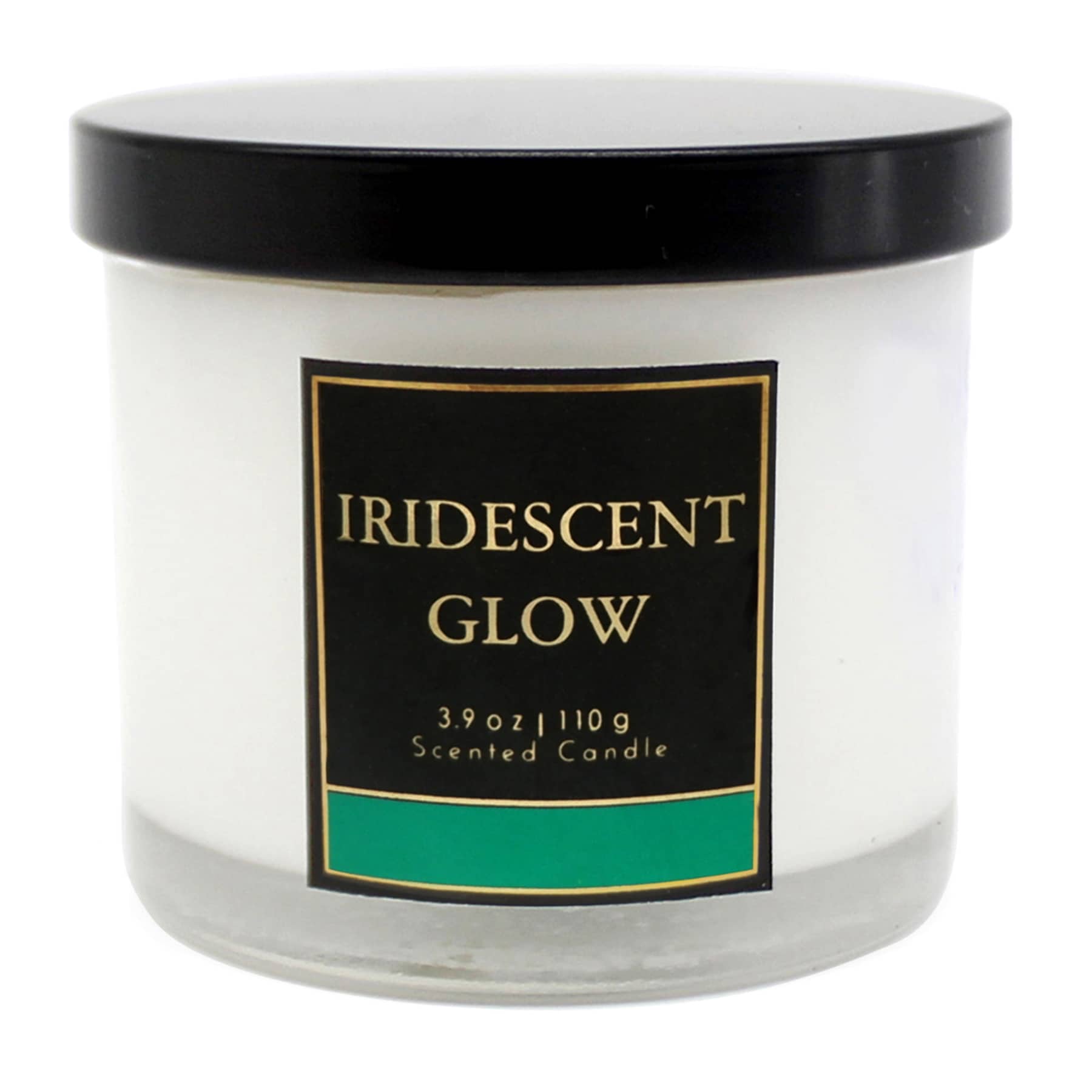 Iridescent Glow Scented Jar Candle, 3.9oz
