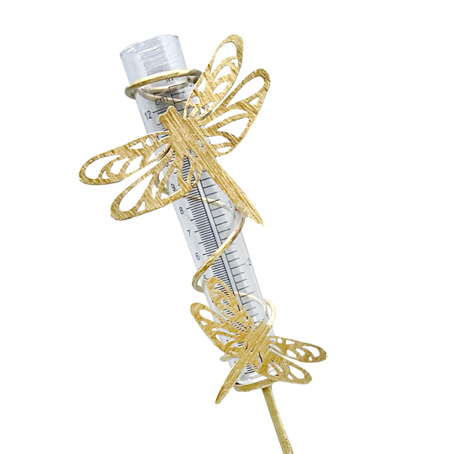 Honeybloom Metal Dragonfly Yard Stake, 18.8"