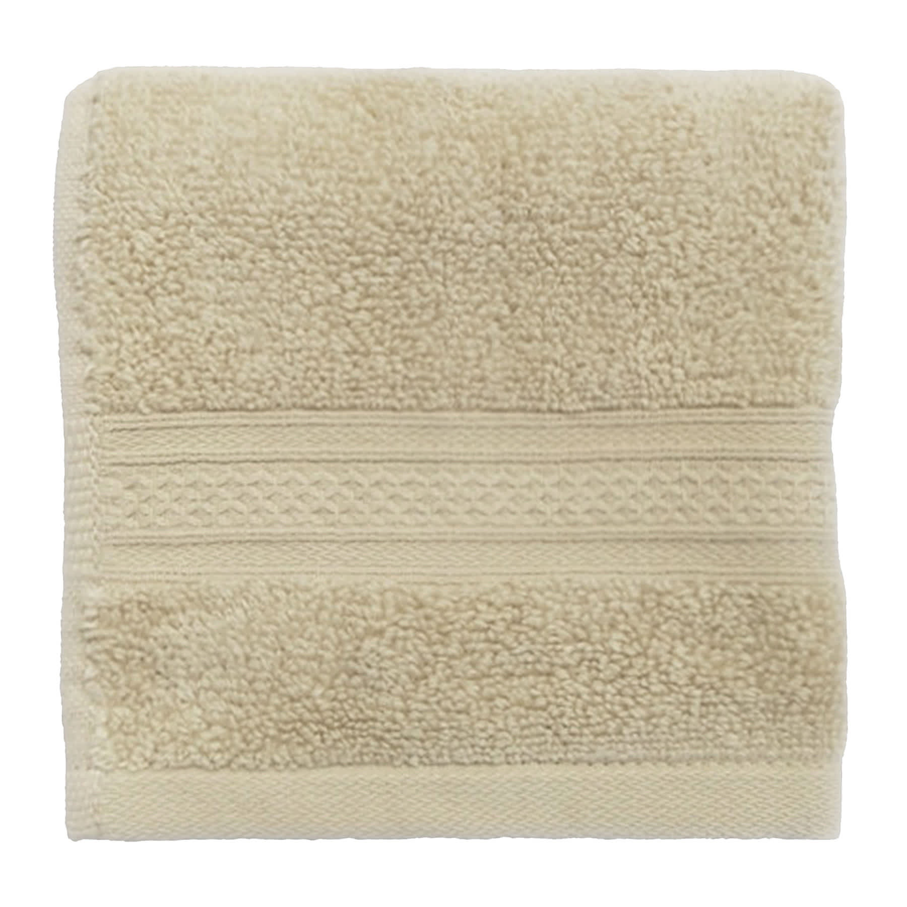 Providence Luxury Tan Washcloth, 13"
