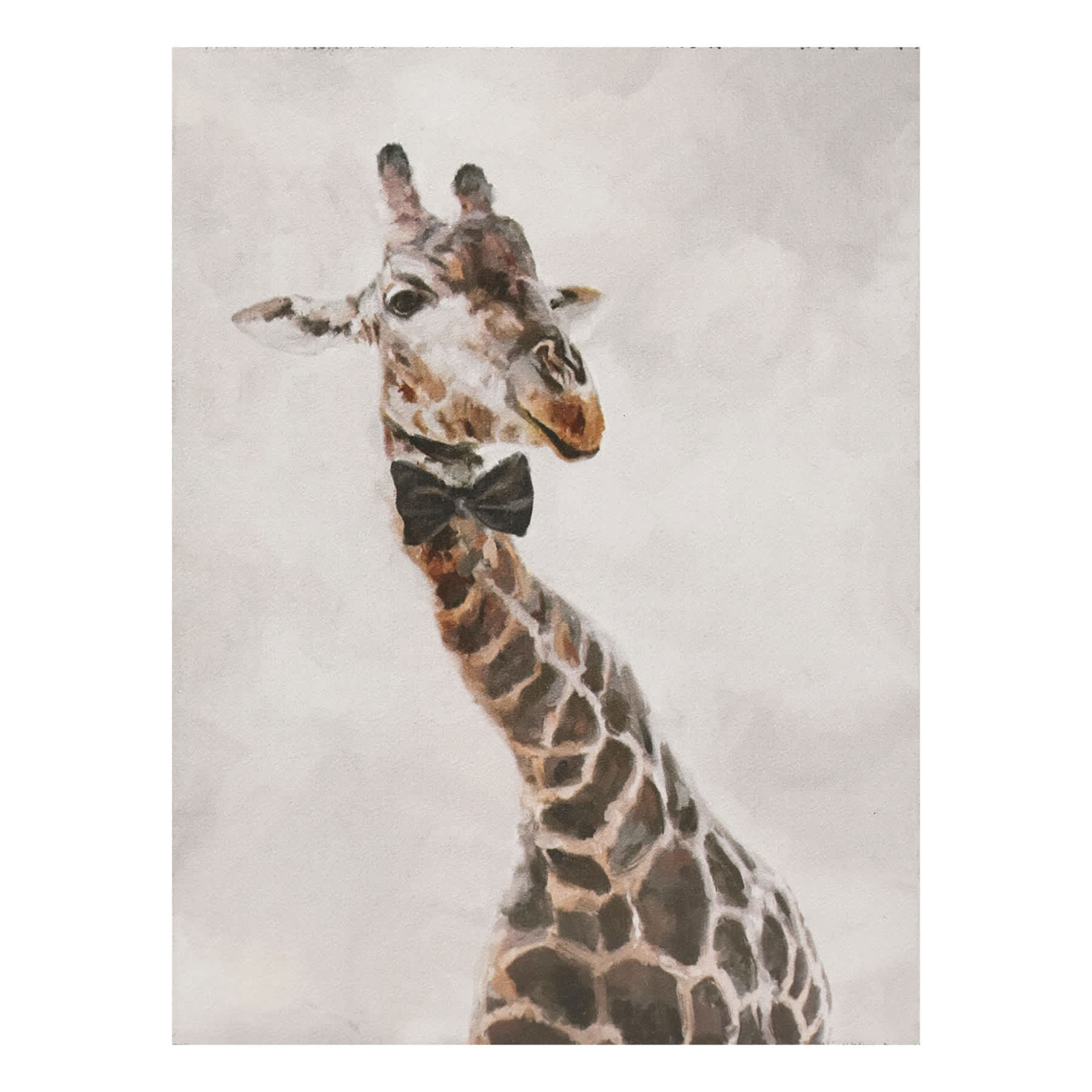 Fancy Pants Giraffe Art, 6x8
