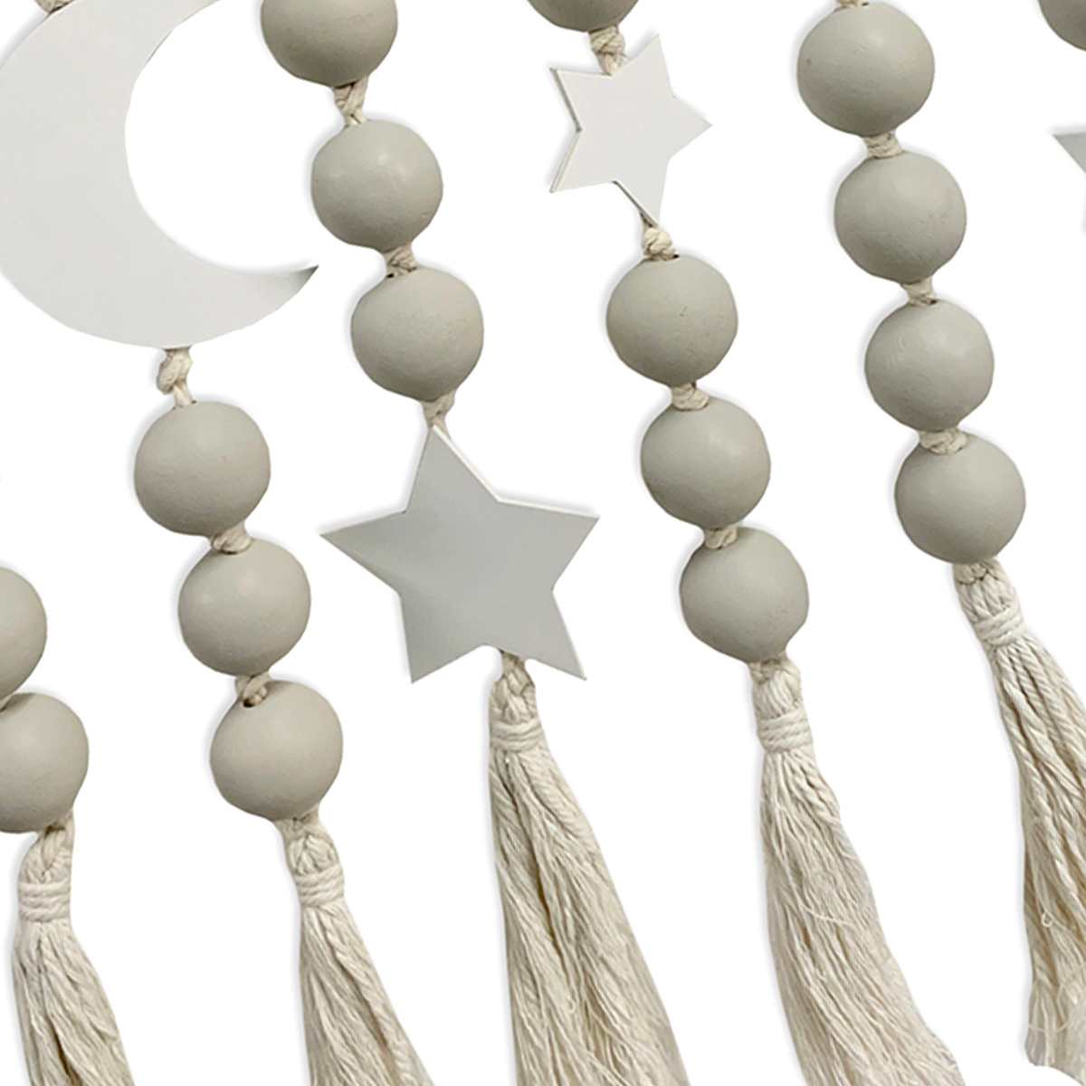 Star & Moon Hanging Beads, 18x16
