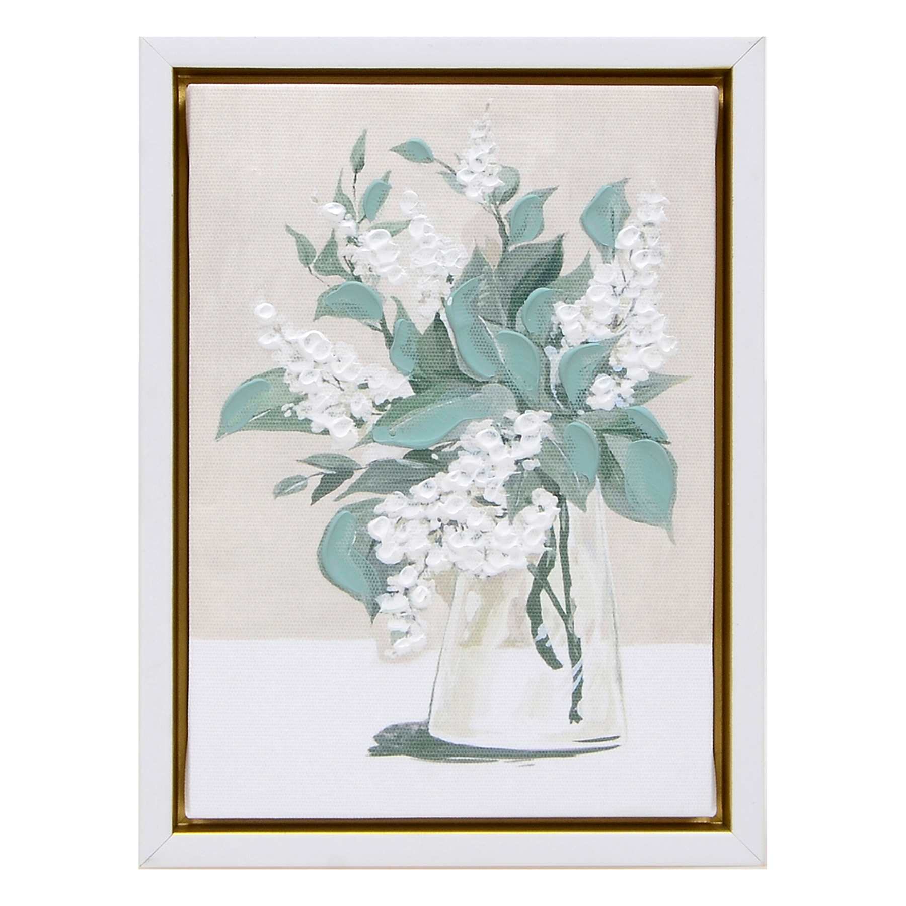 Providence Flower Framed Canvas Art, 5x7