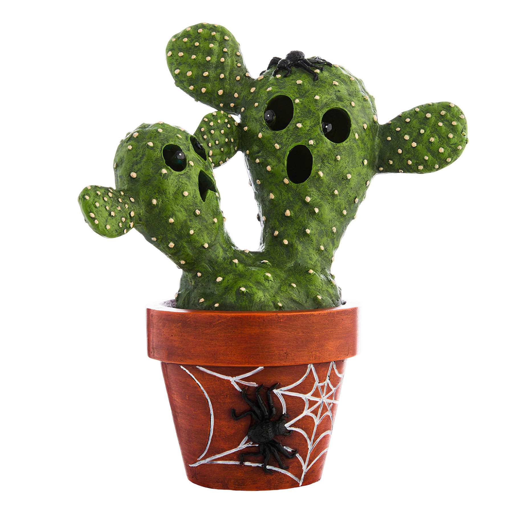 Grim Gardens LED Halloween Plant, 11"