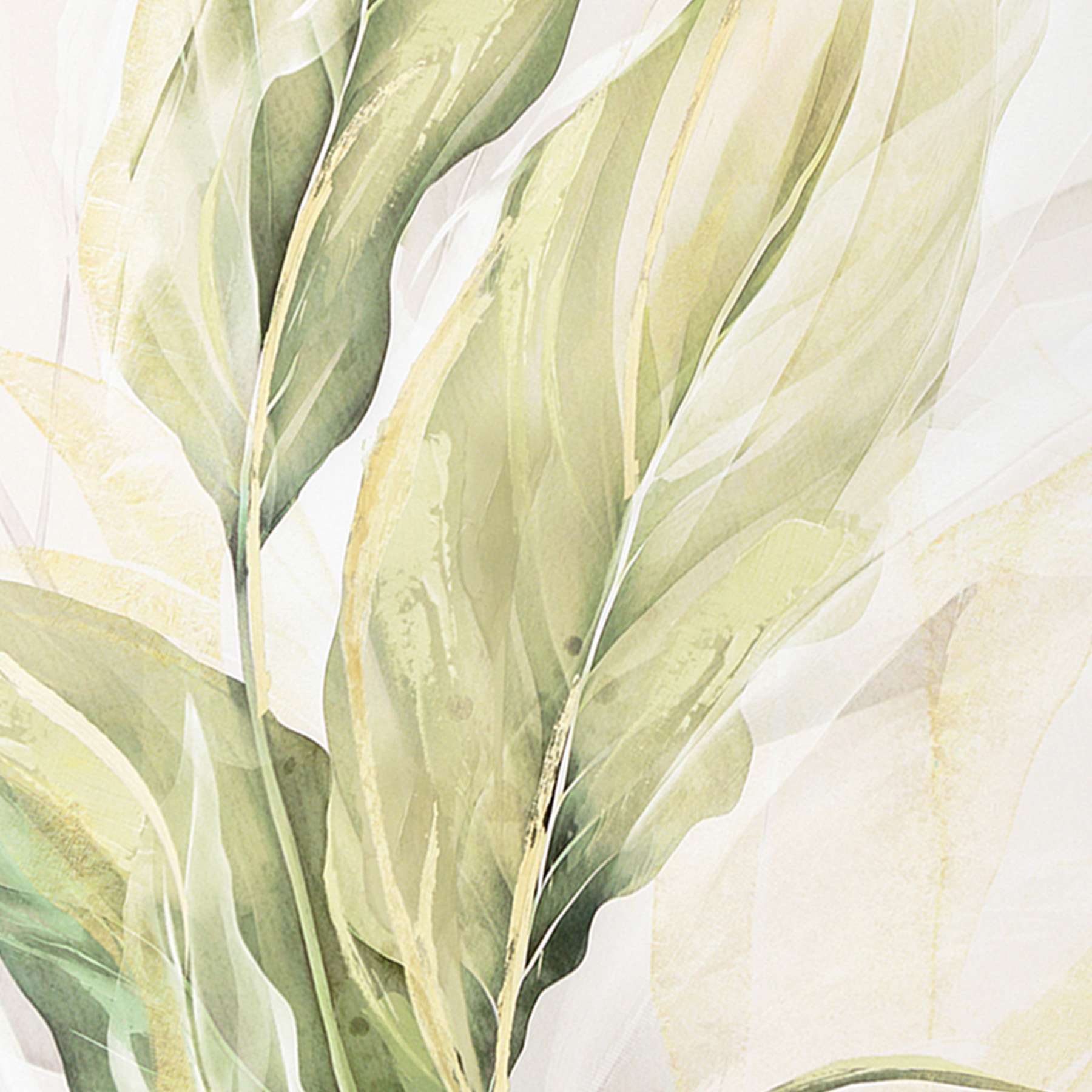 Leaves Canvas Wall Art, 24x35