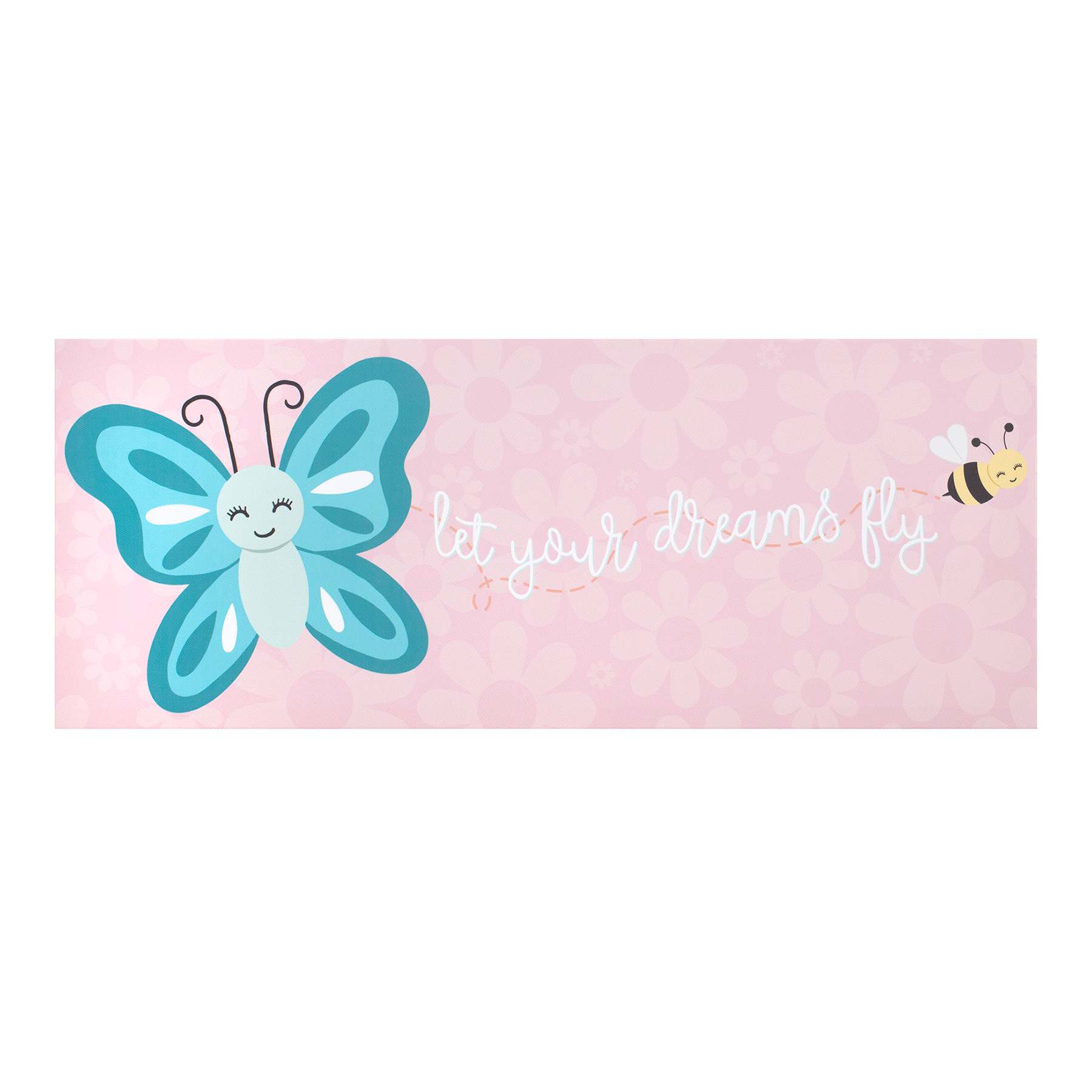 Tiny Dreamers Pink Dreams Canvas Wall Art, 20x8