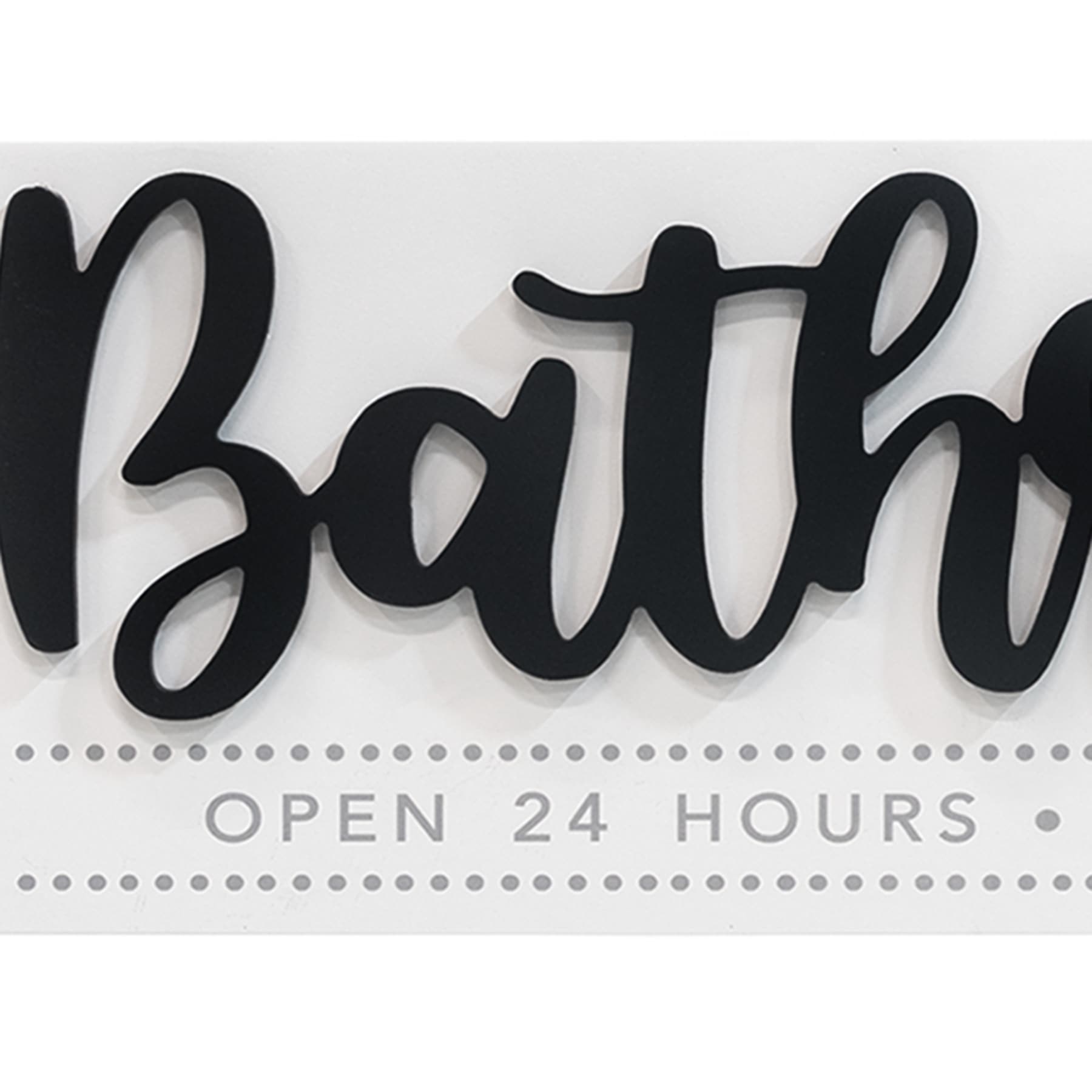 Bathroom Wall Art, 28x8