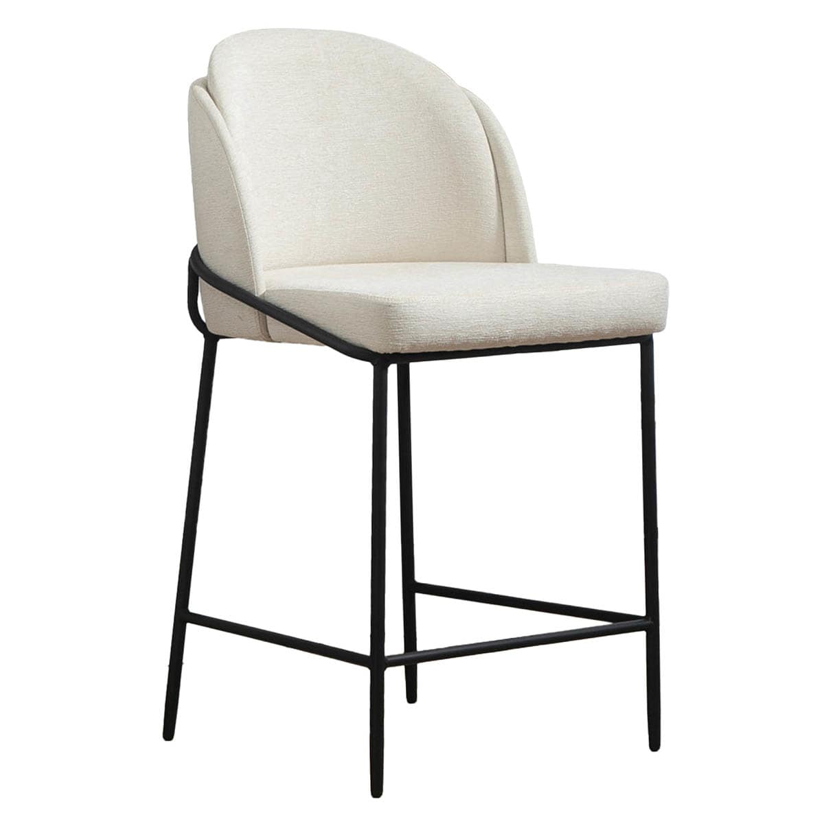 Aria Counter Stool, Cream