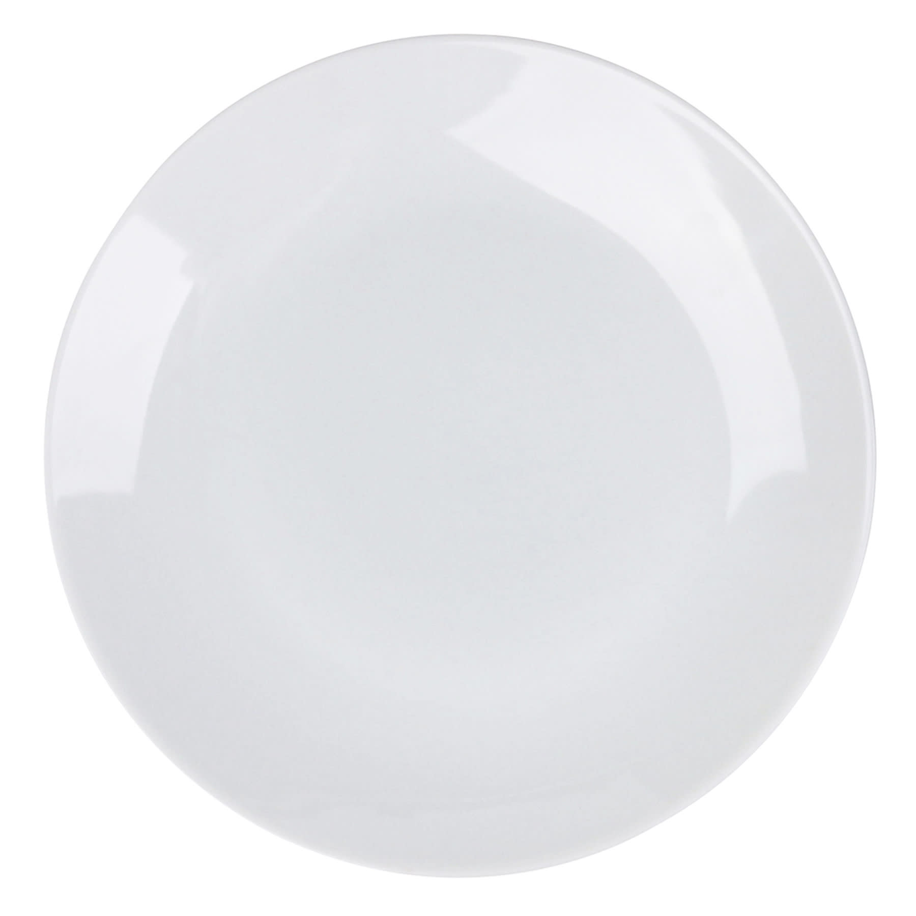 Super White Porcelain Coupe Salad Plate, 8"