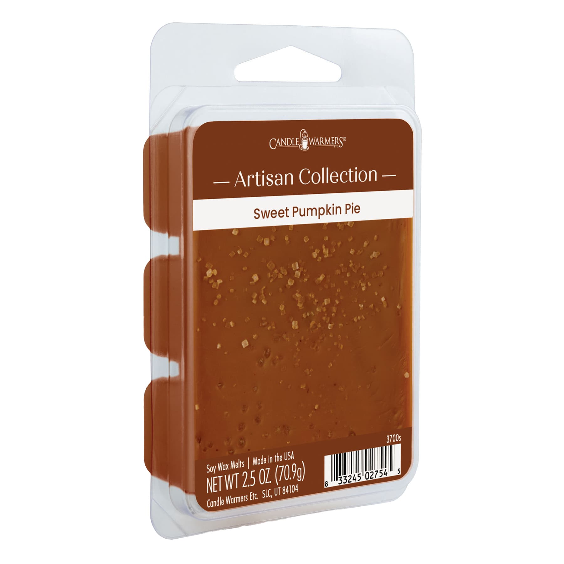 Sweet Pumpkin Pie Scented Artisan Wax Melts, 2.5oz