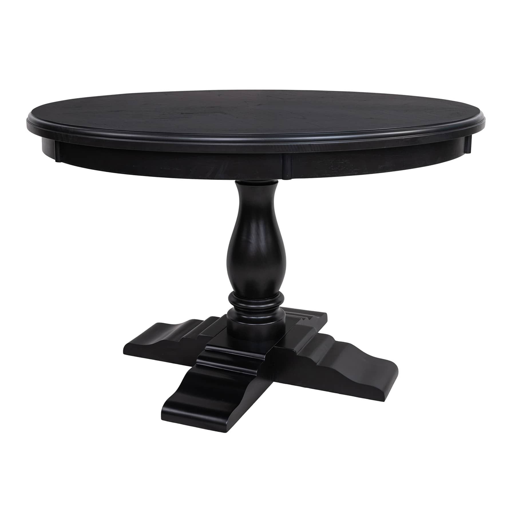 Providence Ava Black Dining Table Top, (Base Sold Separately)