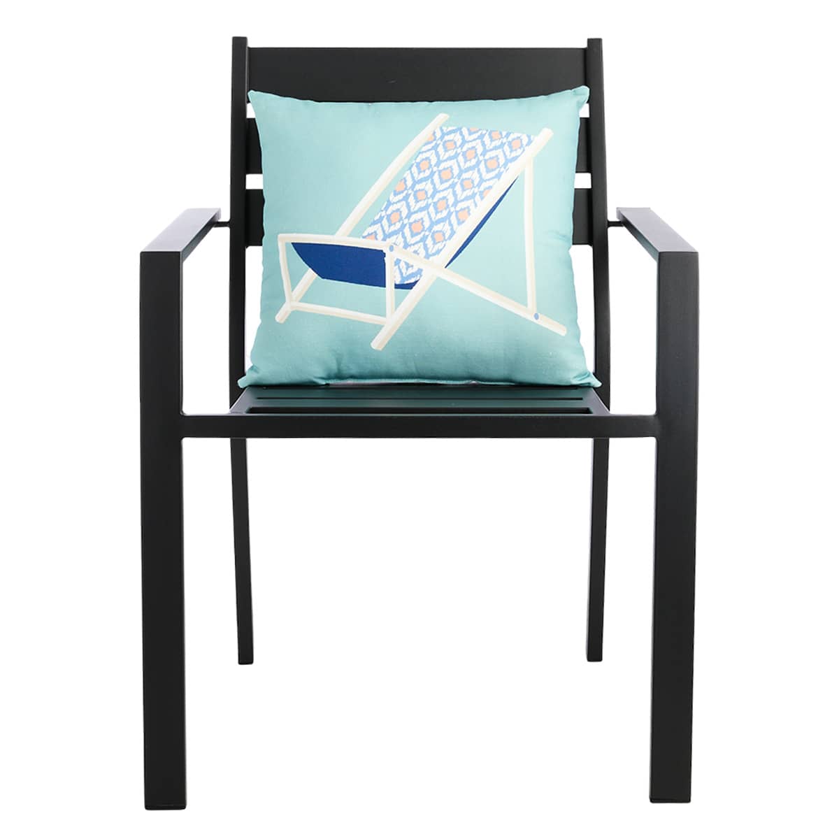 Honeybloom Sand Chair Outdoor Throw Pillow, 16"