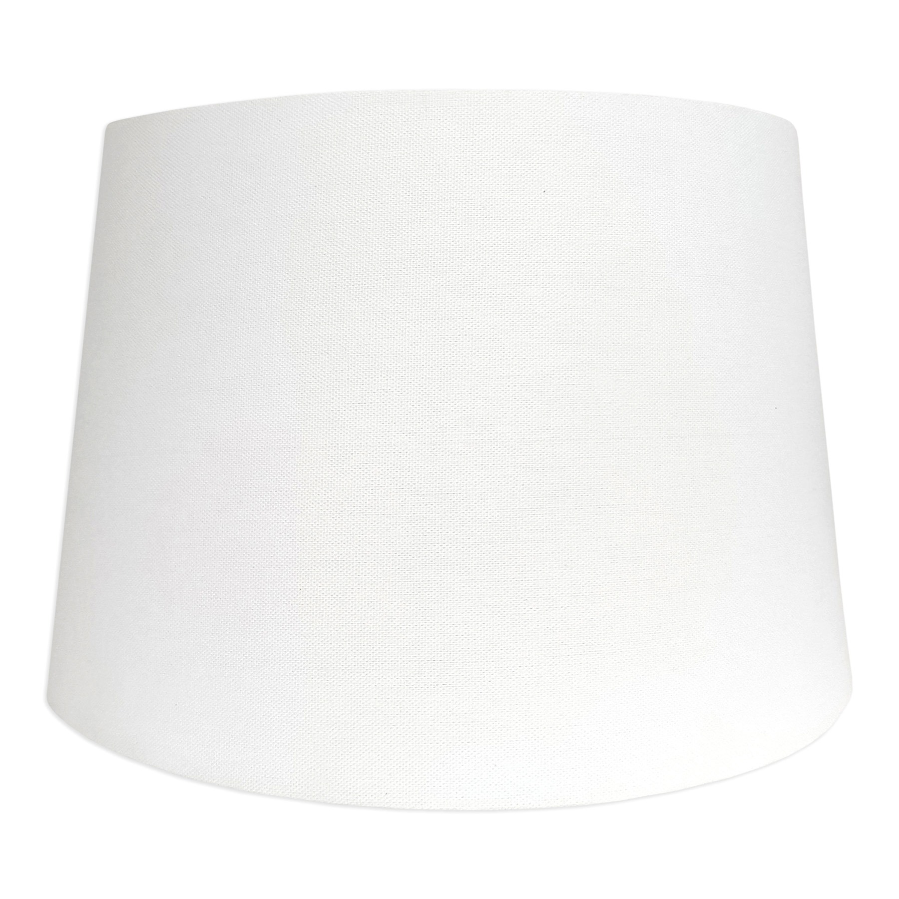 Crosby St. White & Silver Lined Tapered Drum Medium Table Lamp Shade, 12x14x9