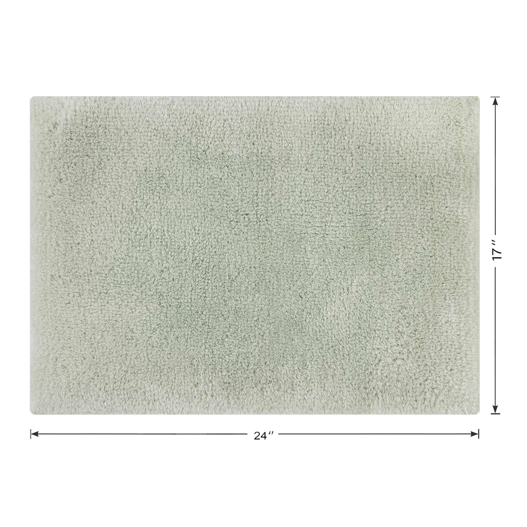 Providence Sea Green Primasoft Plus Bath Rug, 17x24