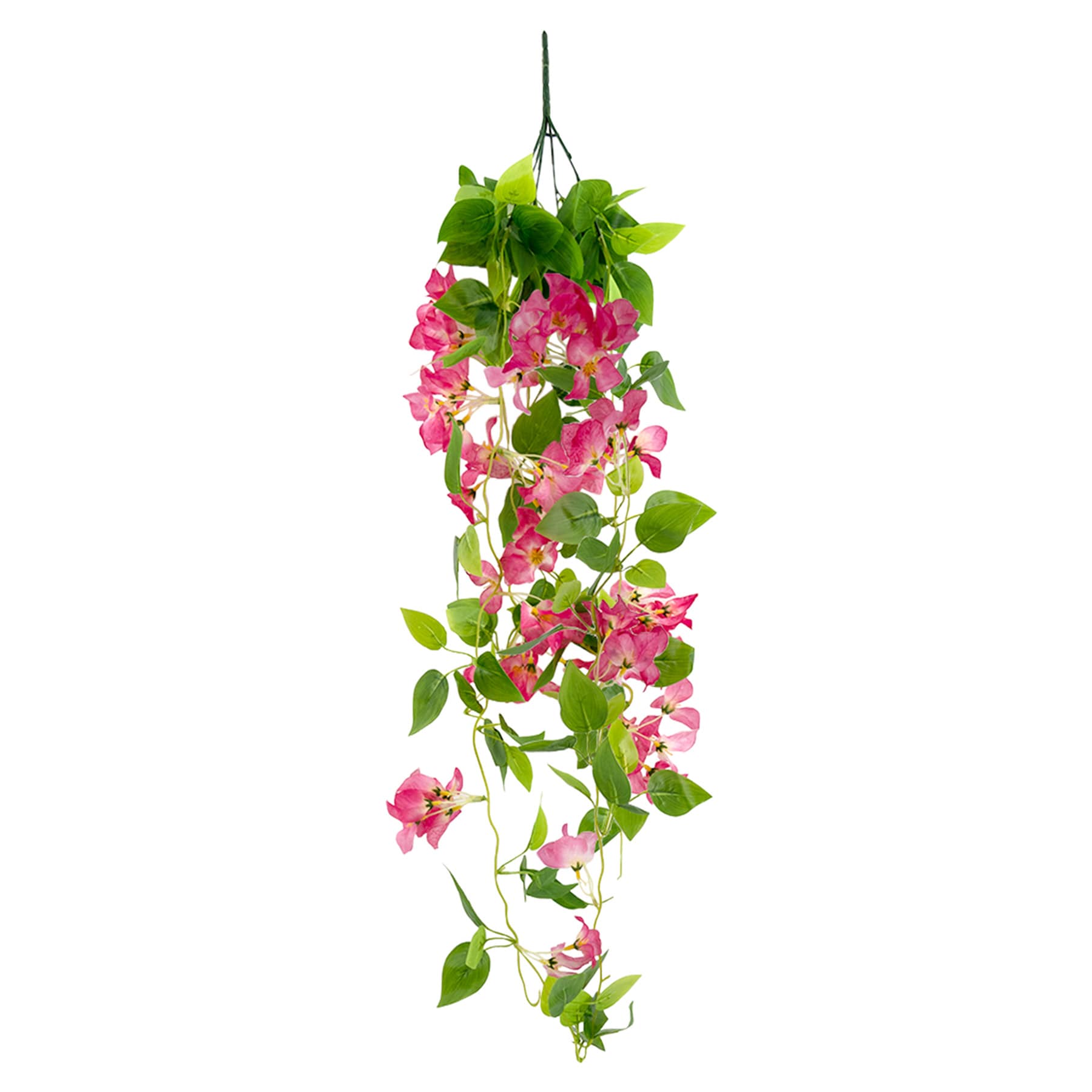Pink Wildflower Swag, 34"