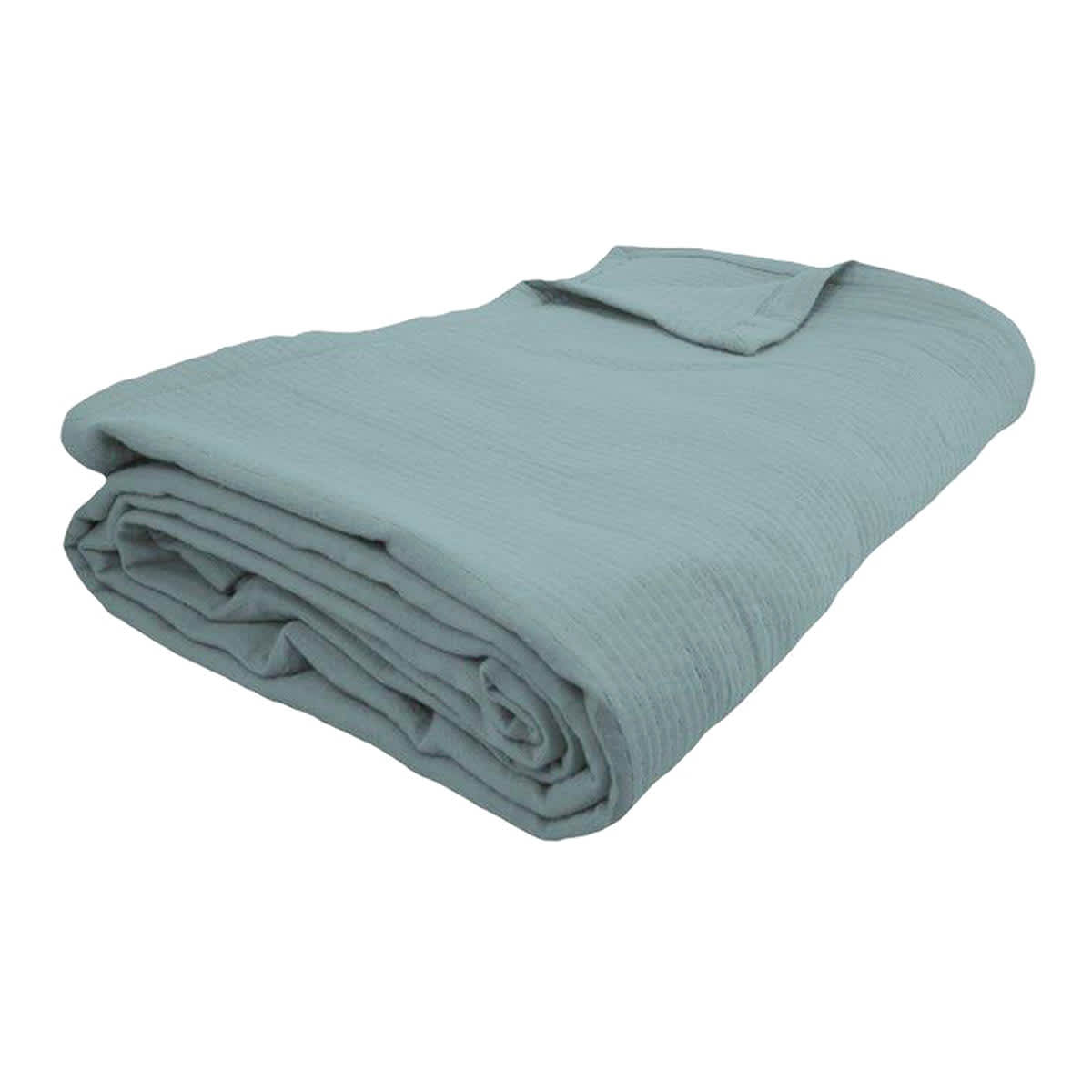 Honeybloom 3-Piece Green Dash Matelasse Coverlet Set, Full/Queen