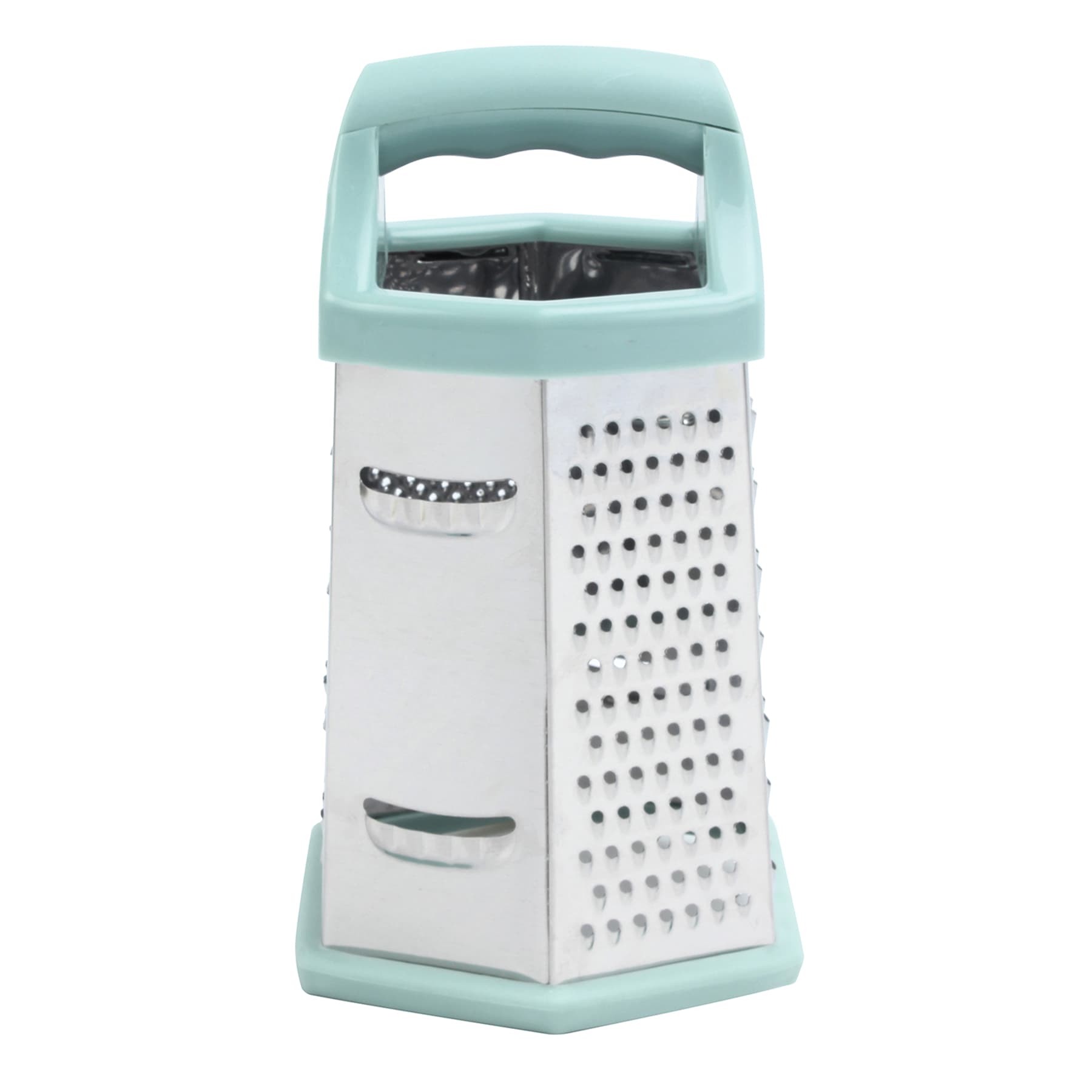 6-Sided Cheese Grater, Light Teal