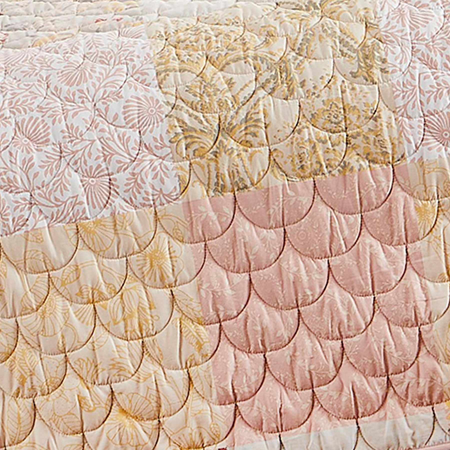 3-Piece Renee Multicolor Quilt Set, Full/Queen
