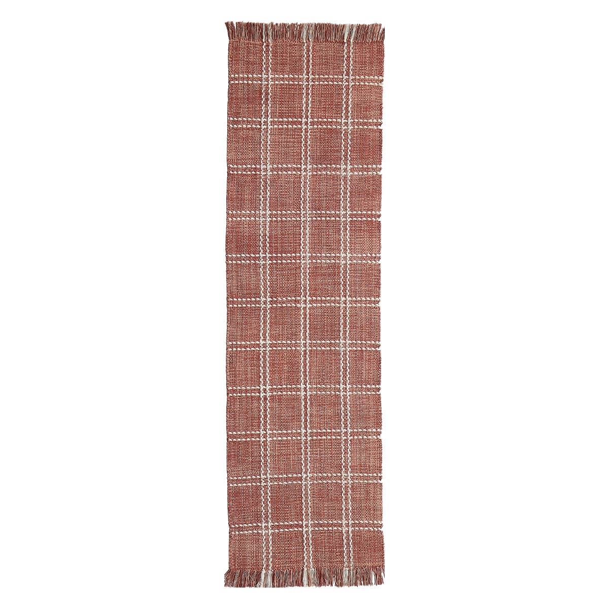 Tartan Coral Runner, 2x7