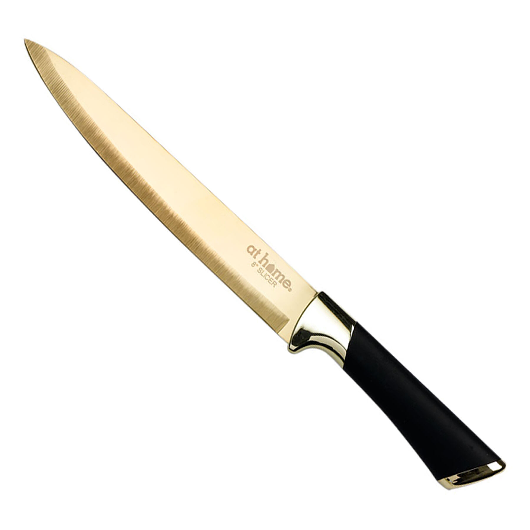 10-Piece Black Handle Knife & Sheath Set