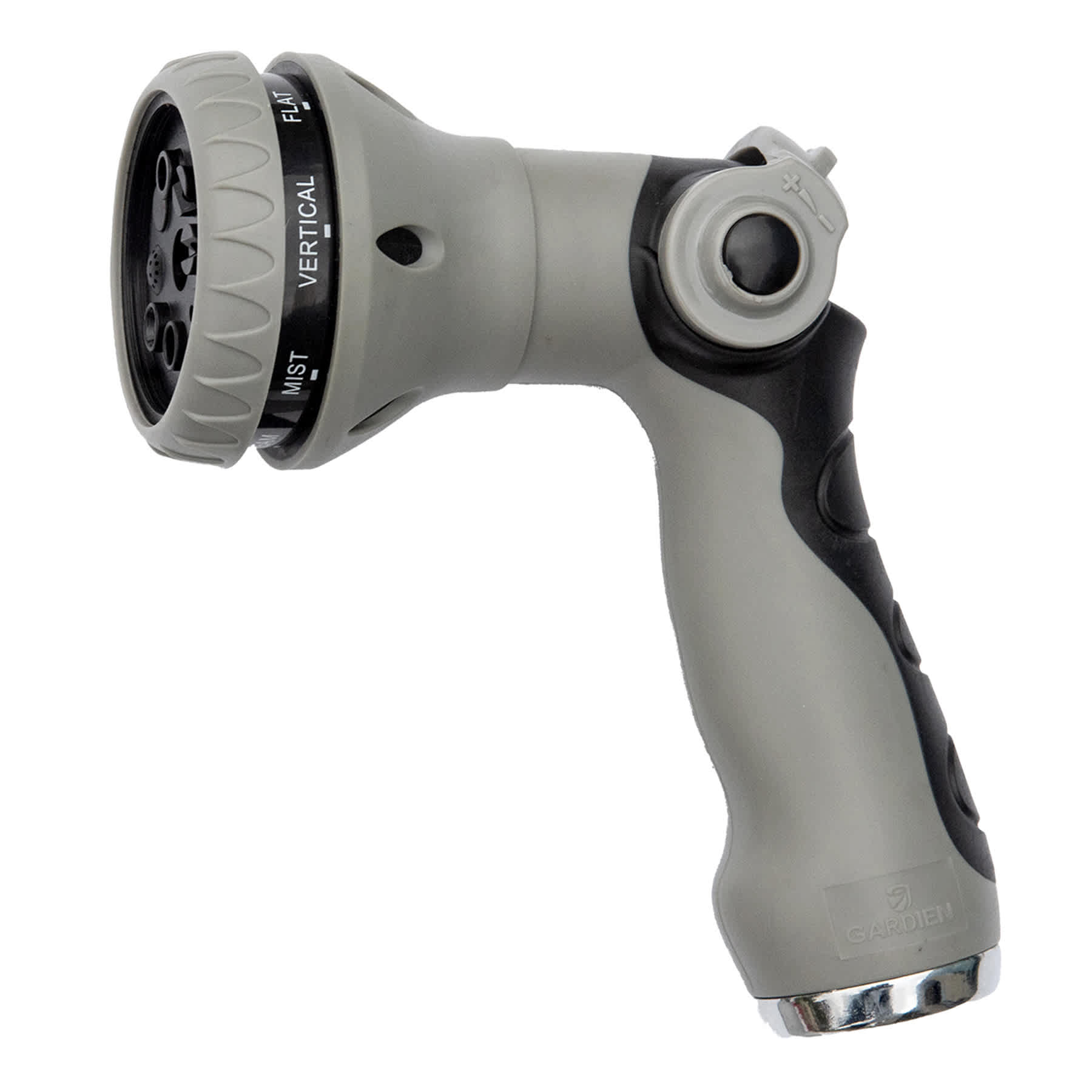 8-Pattern Garden Hose Nozzle, Grey