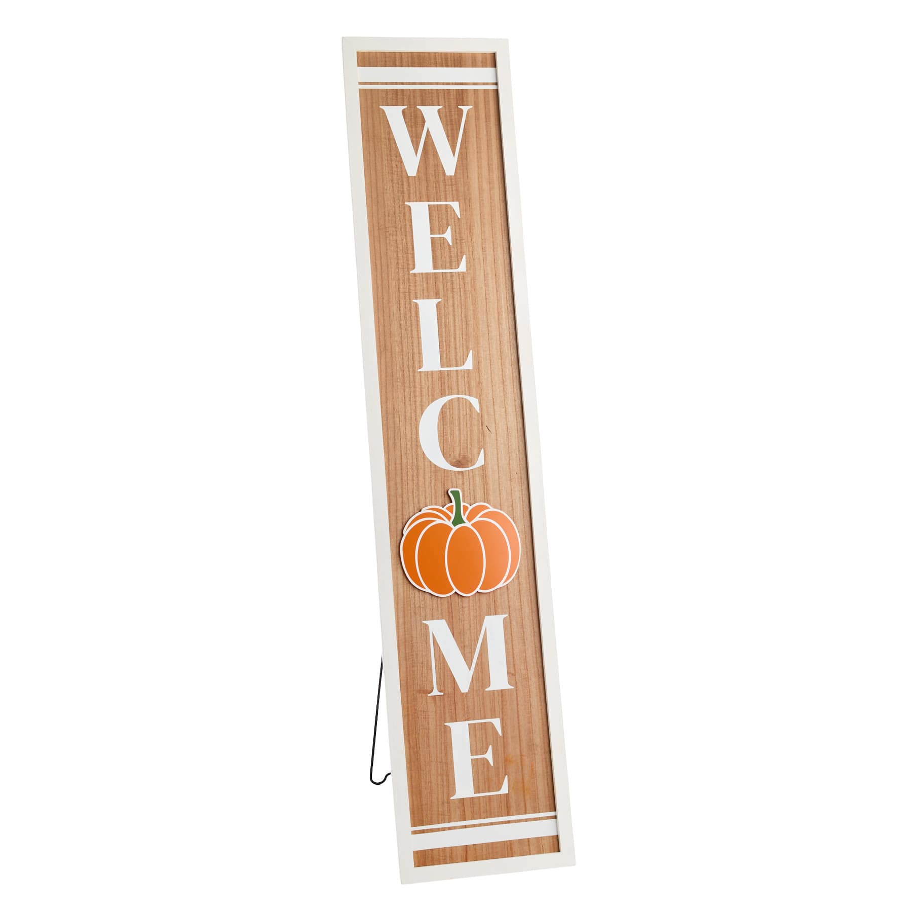 Homespun Harvest Welcome Leaner, 60"