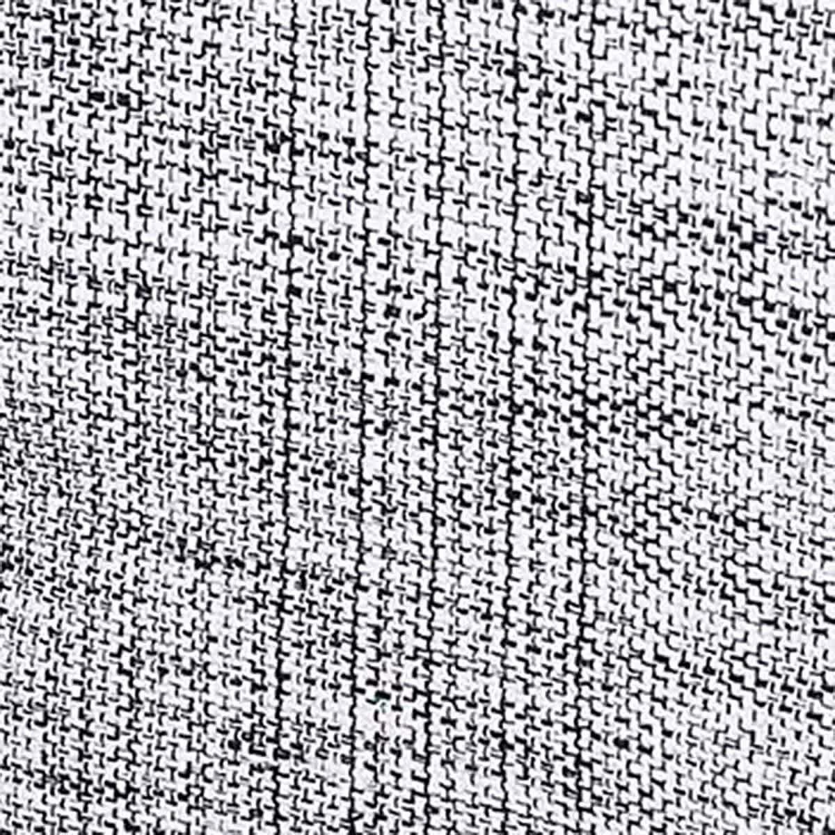 14X72 White/Black Mix Yarn Dyed Runner With Fringe