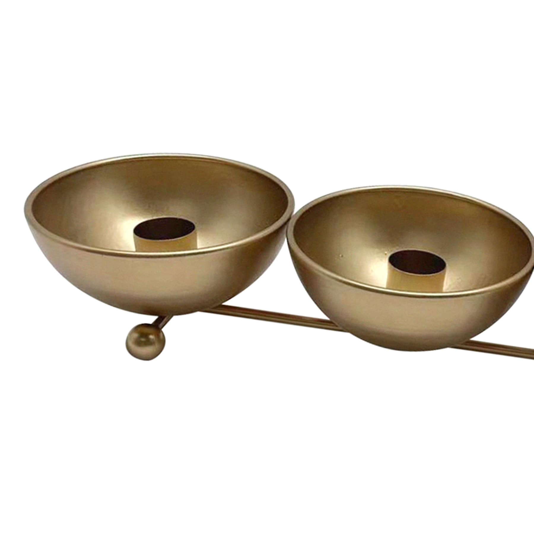 Honeybloom Metal Taper Candle Holder Centerpiece, 22"