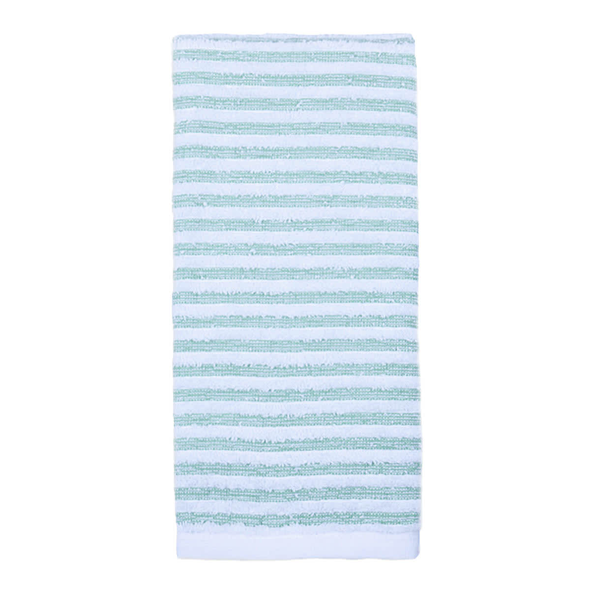 Essential Striped Green Hand Towel, 16x26