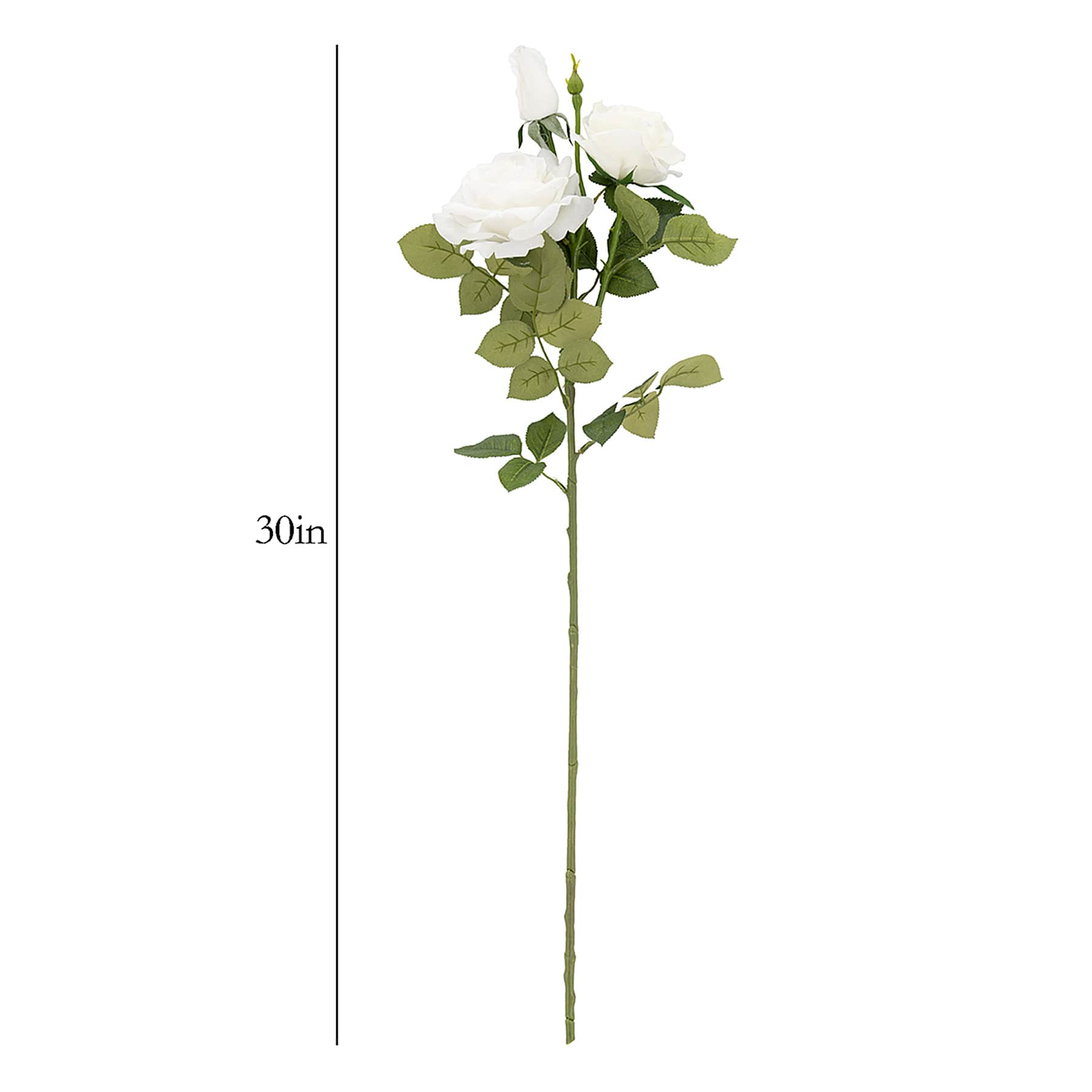 30IN WT REAL-FEEL ROSE STEM
