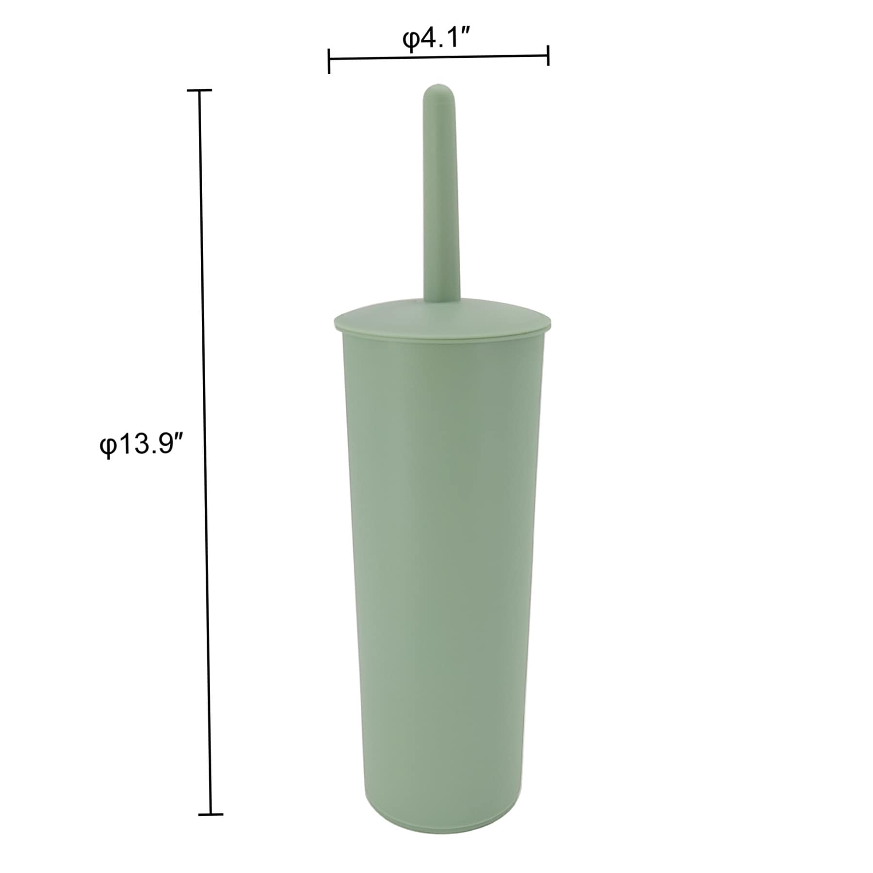 Bren Sage Plastic Toilet Bowl Brush