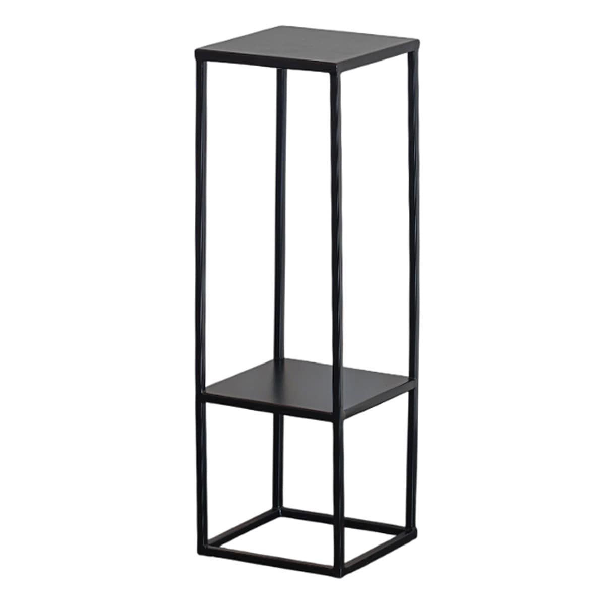Black Iron Metal Riser, 23"