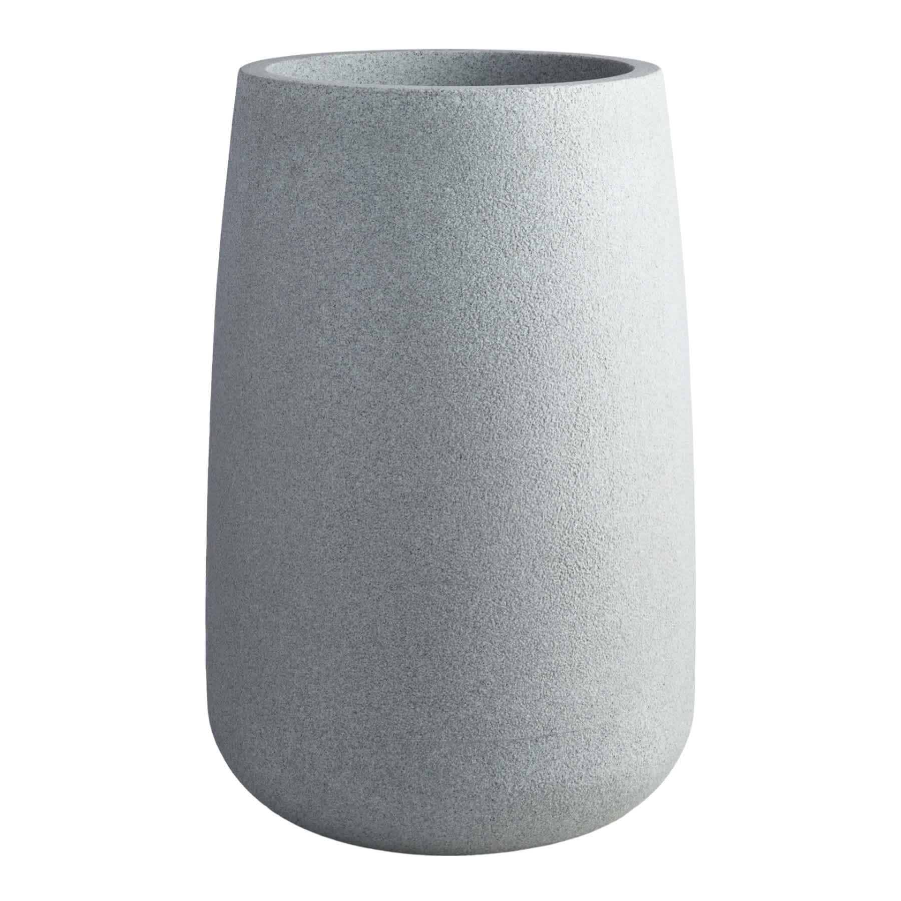 Japi Off-White Bios Tall Outdoor Planter, Small