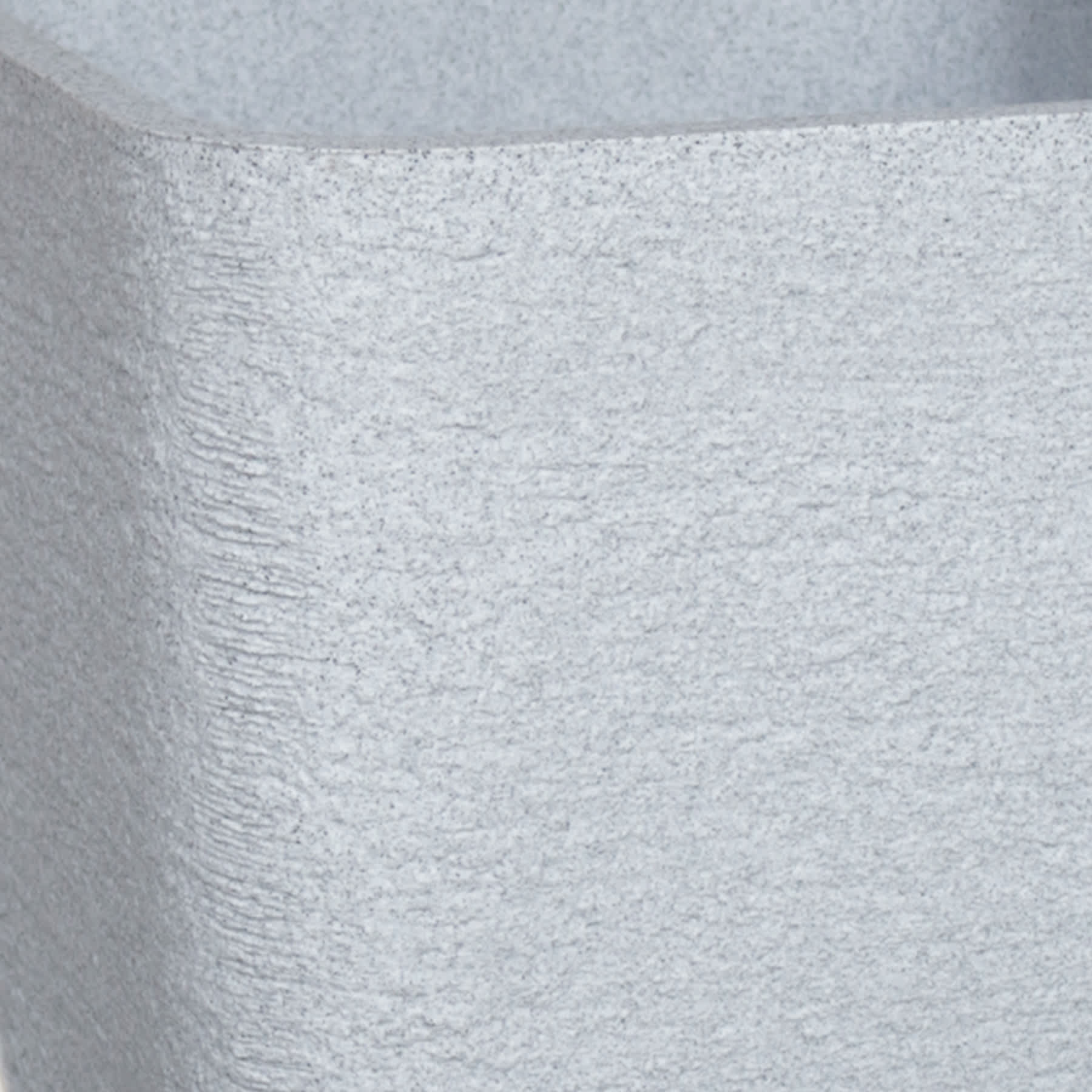 Japi Grey Textured Square Outdoor Planter, Large