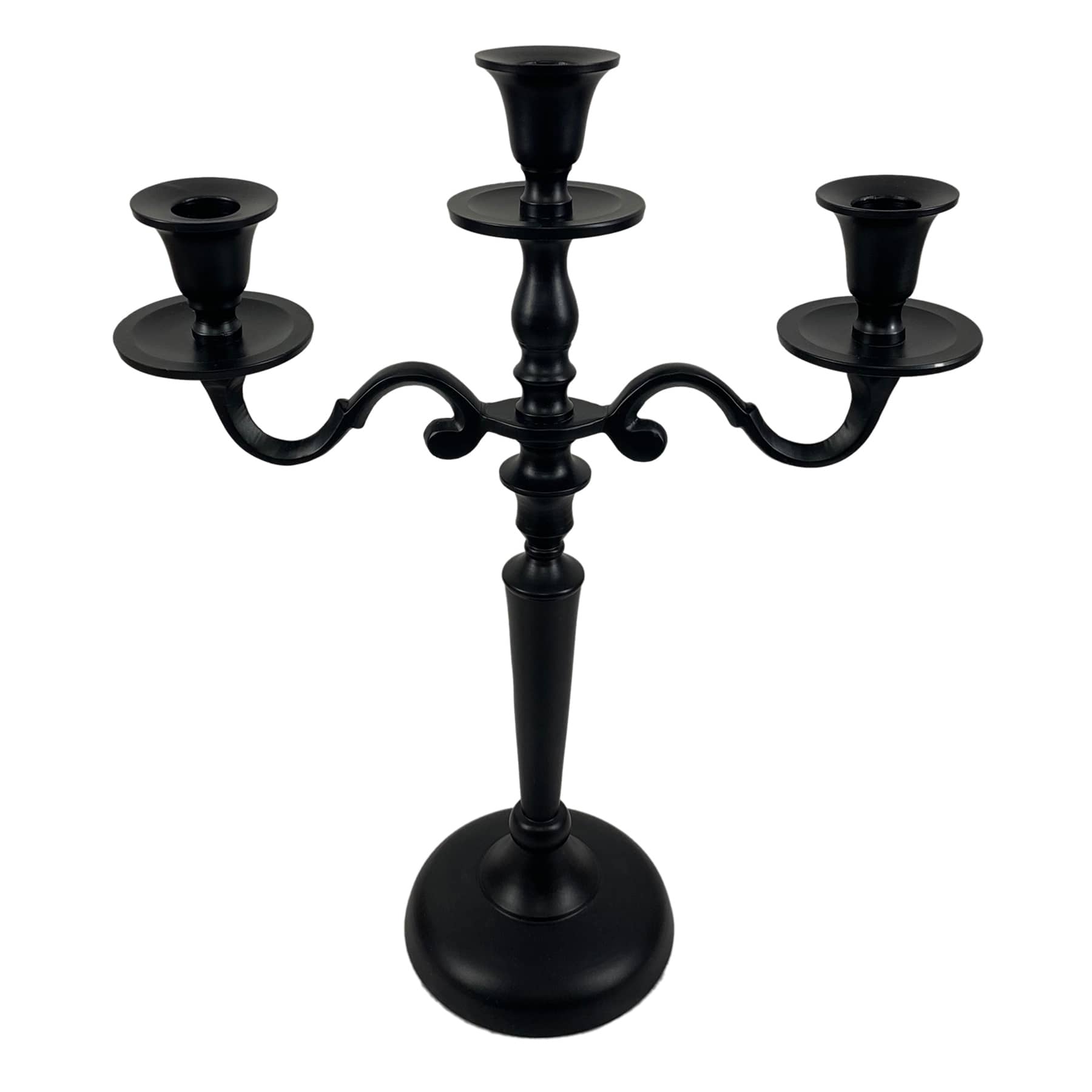Black Candelabra, 14.5"