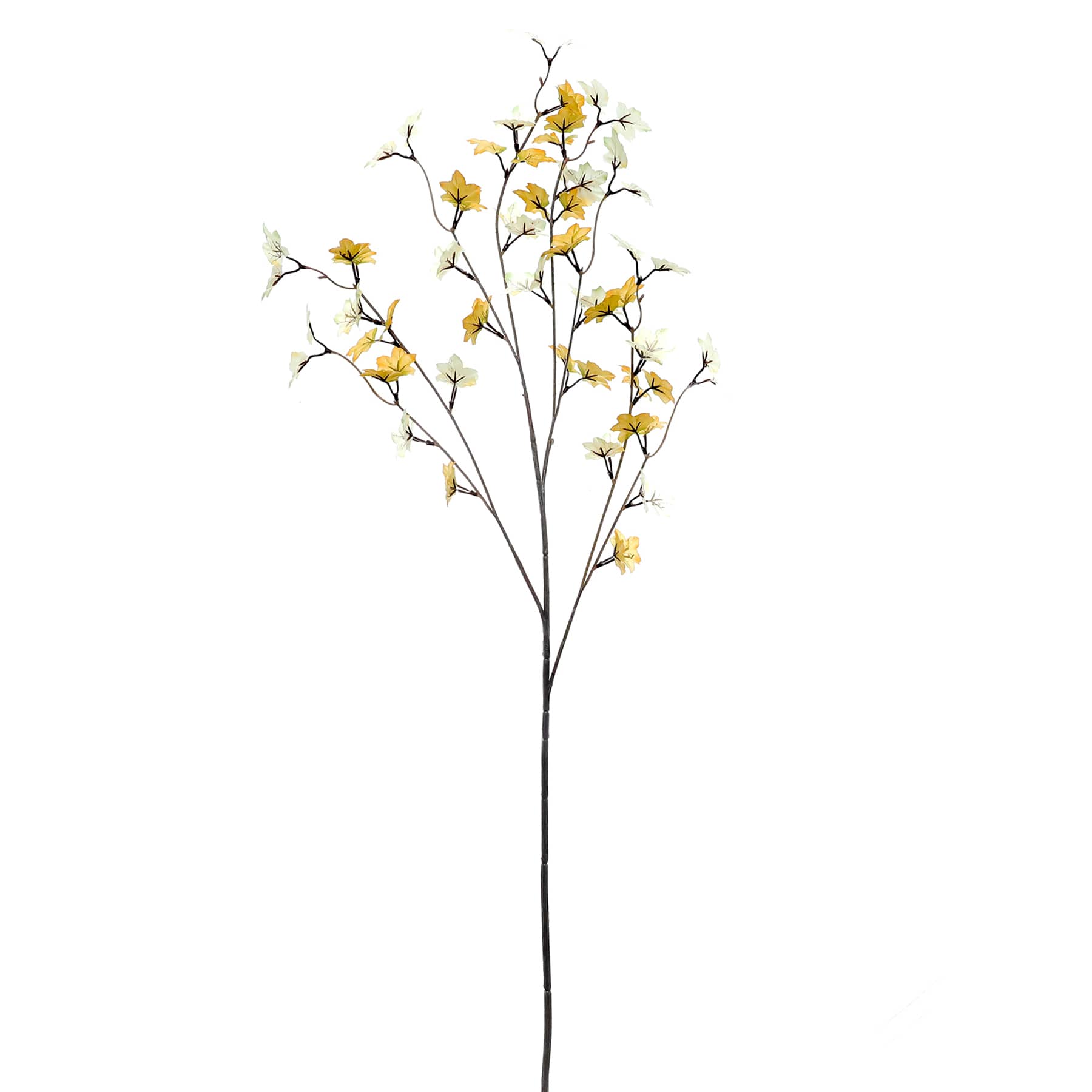Cream Maple Leaf Stem, 38"