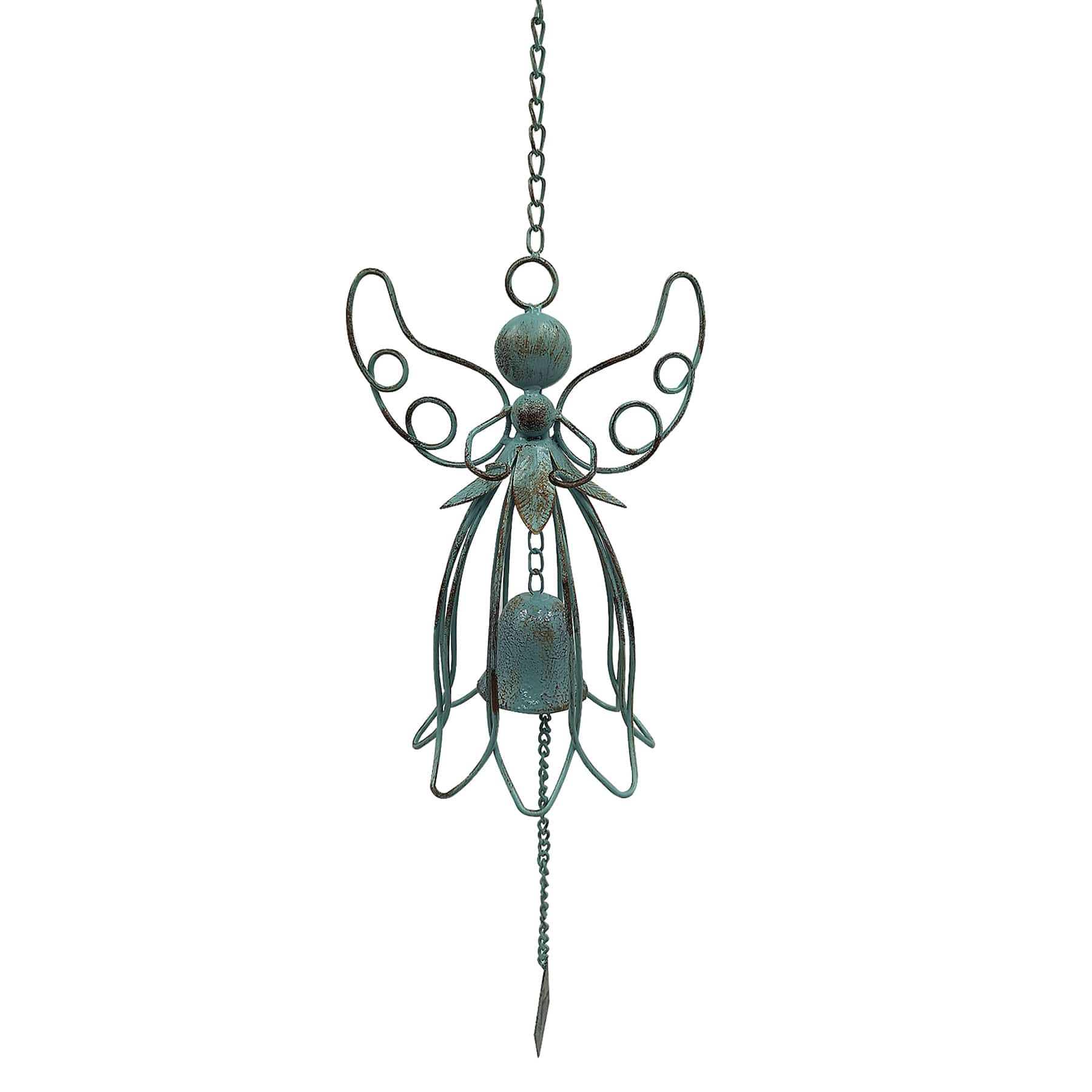 Angel Metal Wind Chime, 11"