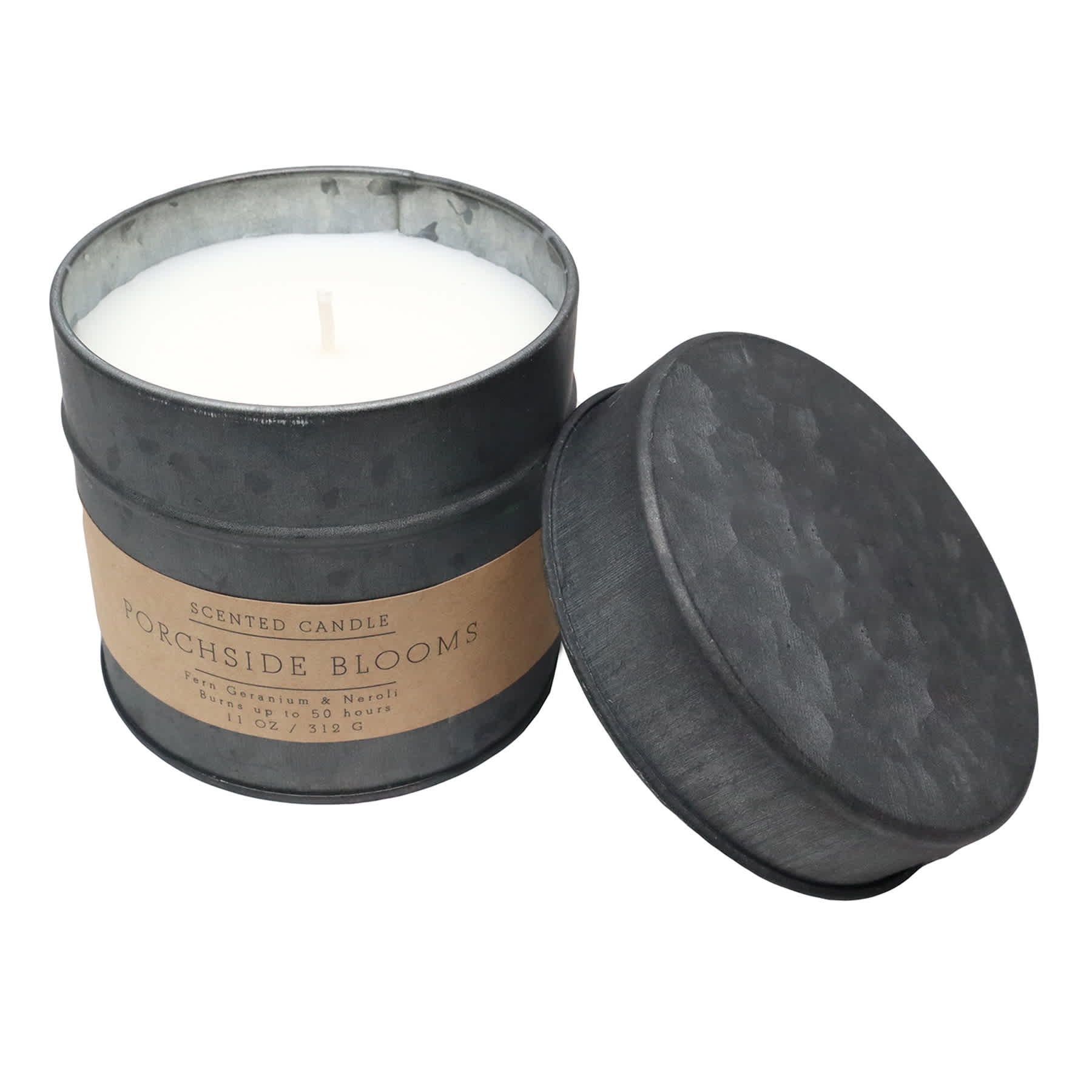 Honeybloom Porchside Blooms Scented Tin Candle, 11oz
